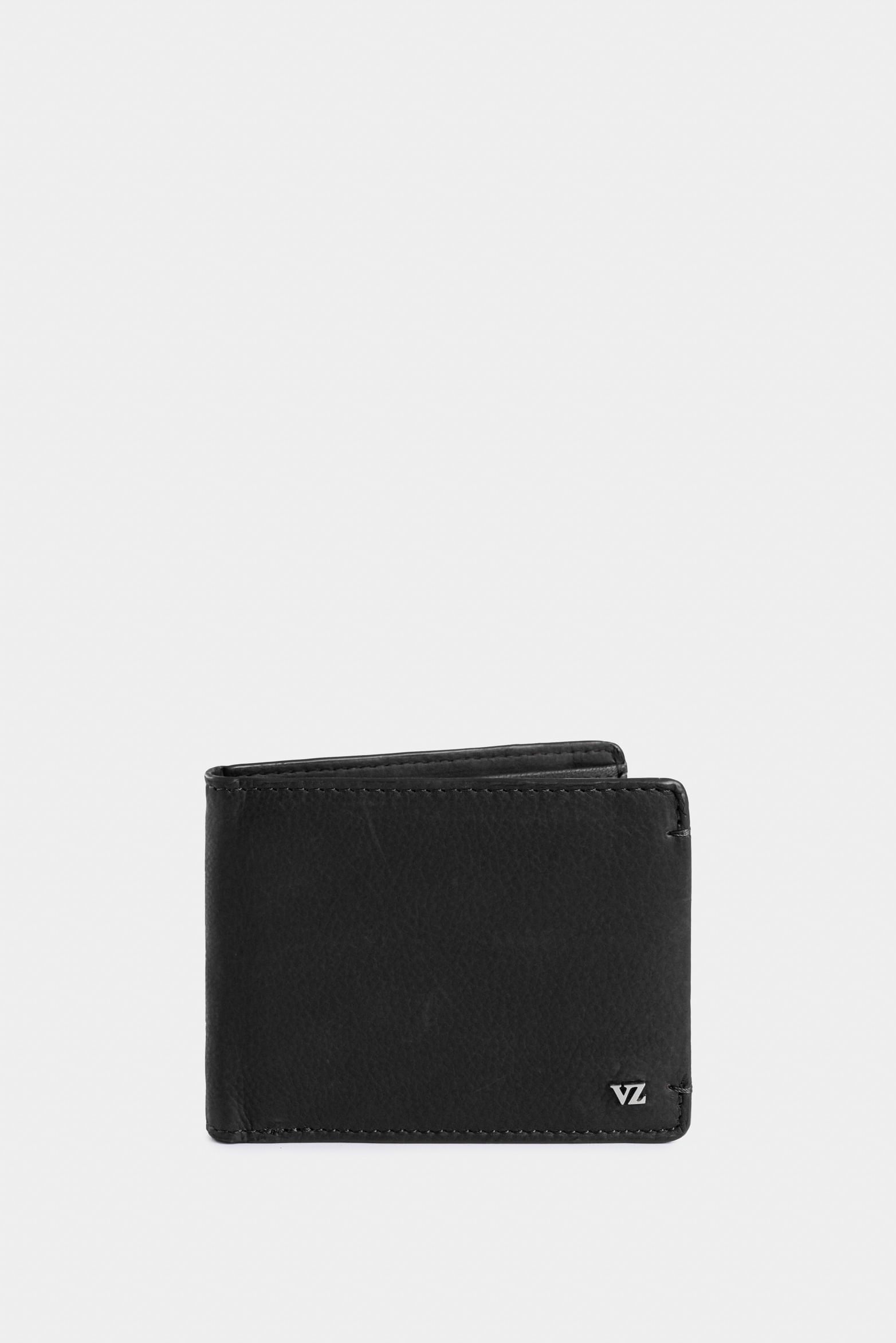 Slim Leather Wallet for Men, Monogram