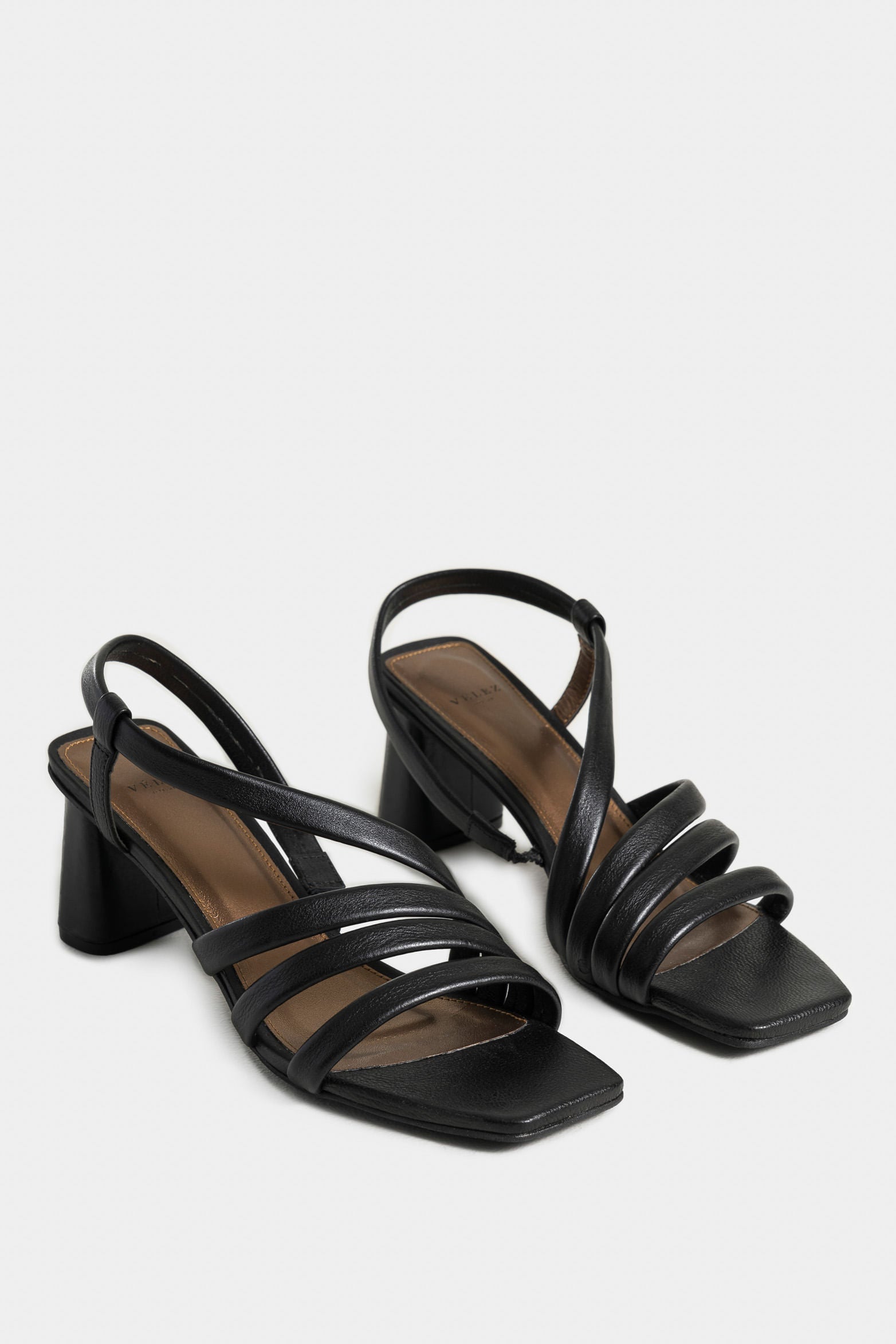 Women’s Gobi Smooth Leather Pump Sandal Straps