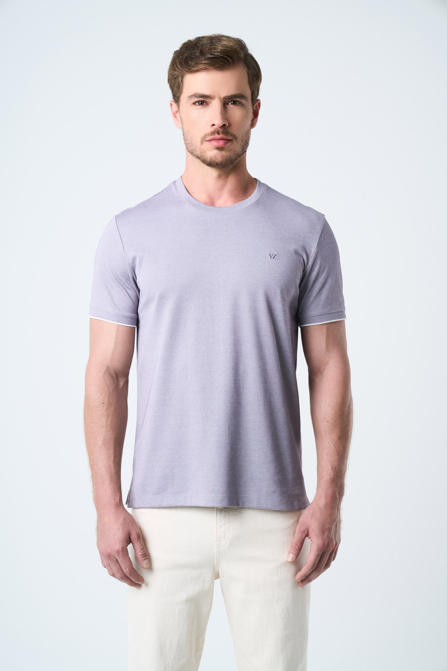 Arizona Micropima T-Shirt for Men Semi-Fitted
