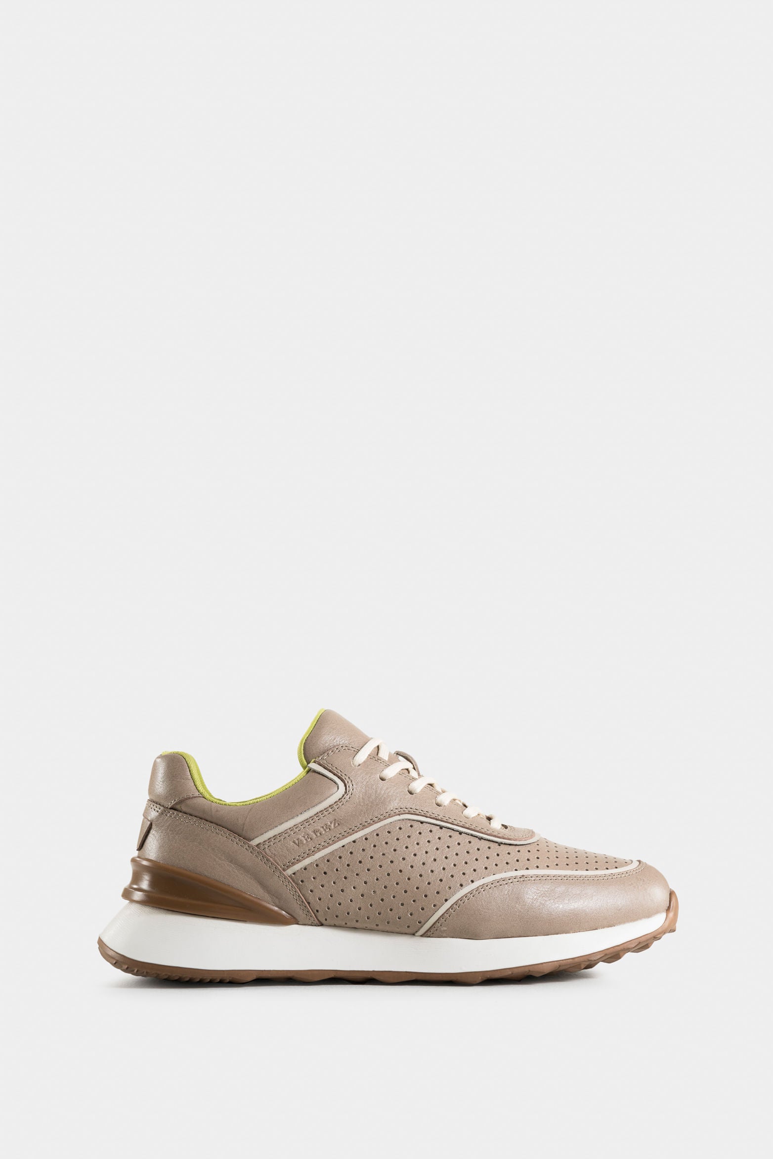 Dalí Leather Sneakers for Men with Perforated Detail