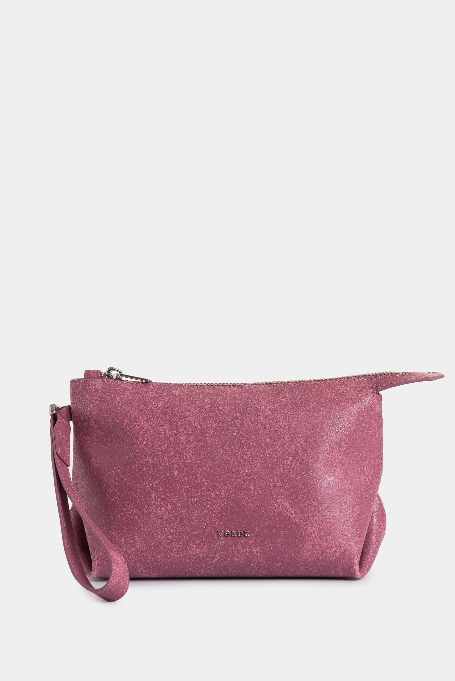 Cuzzo Leather Cosmetic Bag for Women with Zipper