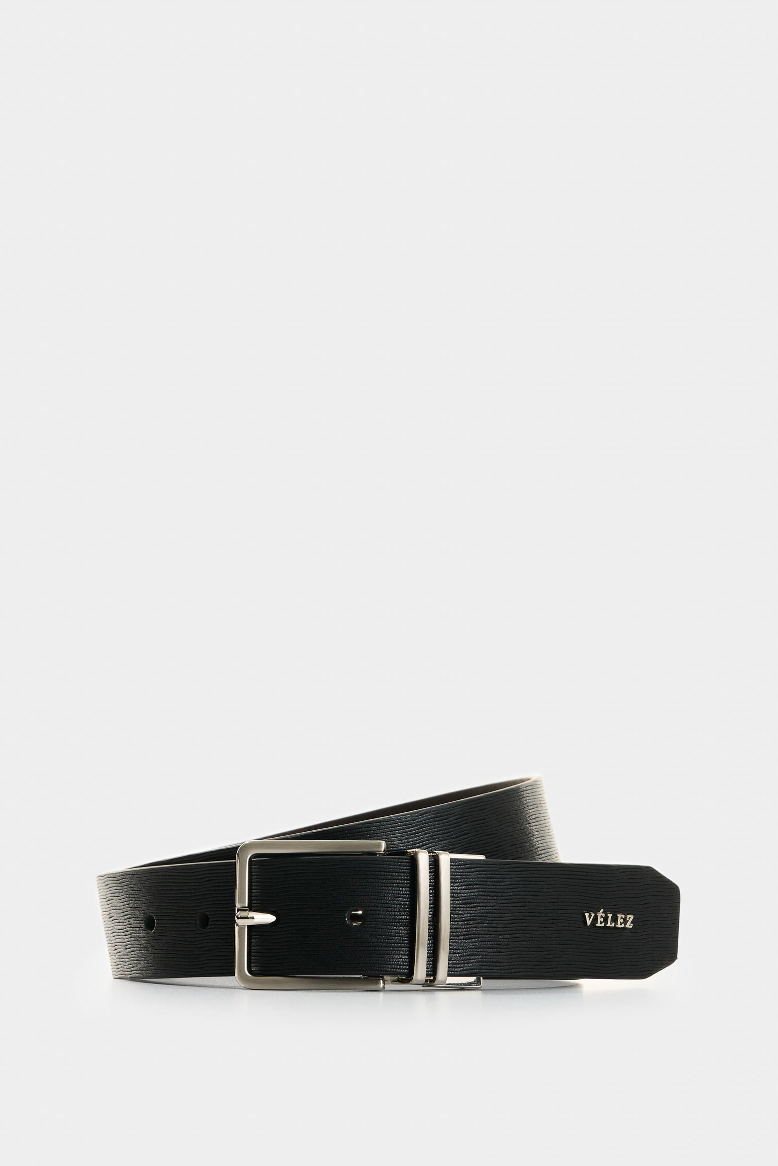 Anta reversible leather belt for men