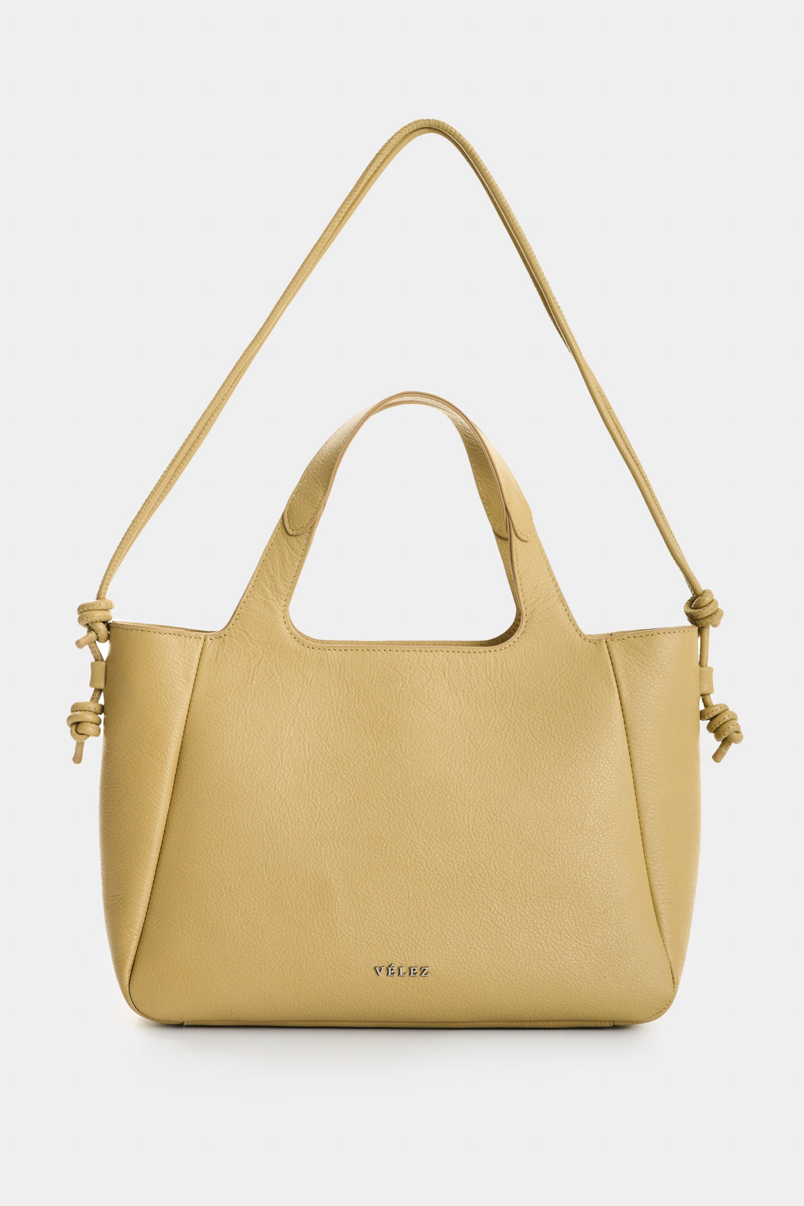 Ailana leather bowling bag for women