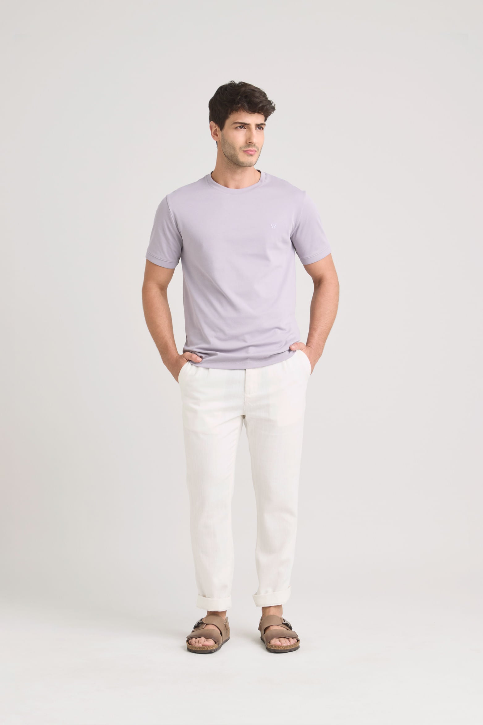 Arizona Micropima Tshirt for Men  Slim Fit