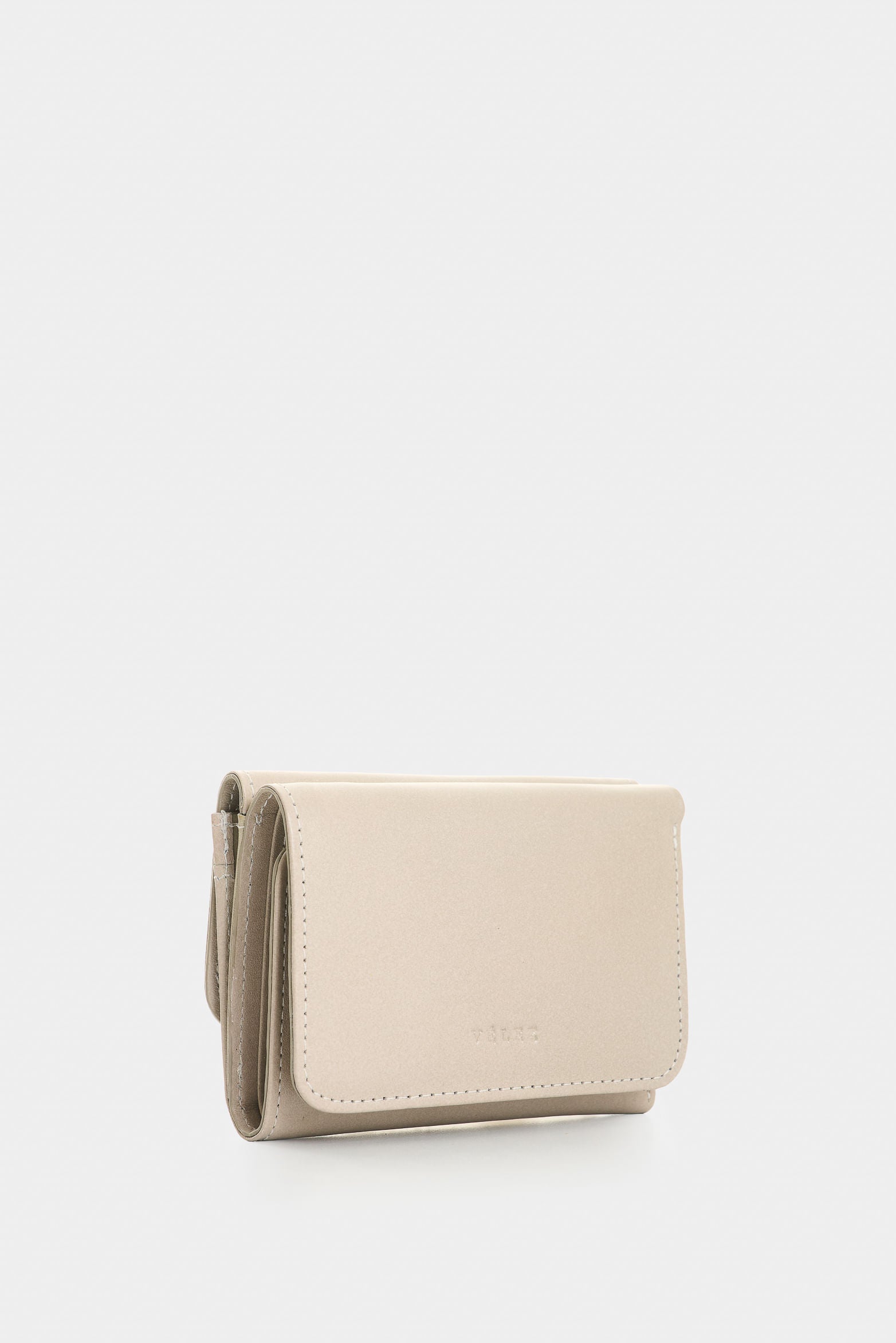 Small multicolor leather wallet for women