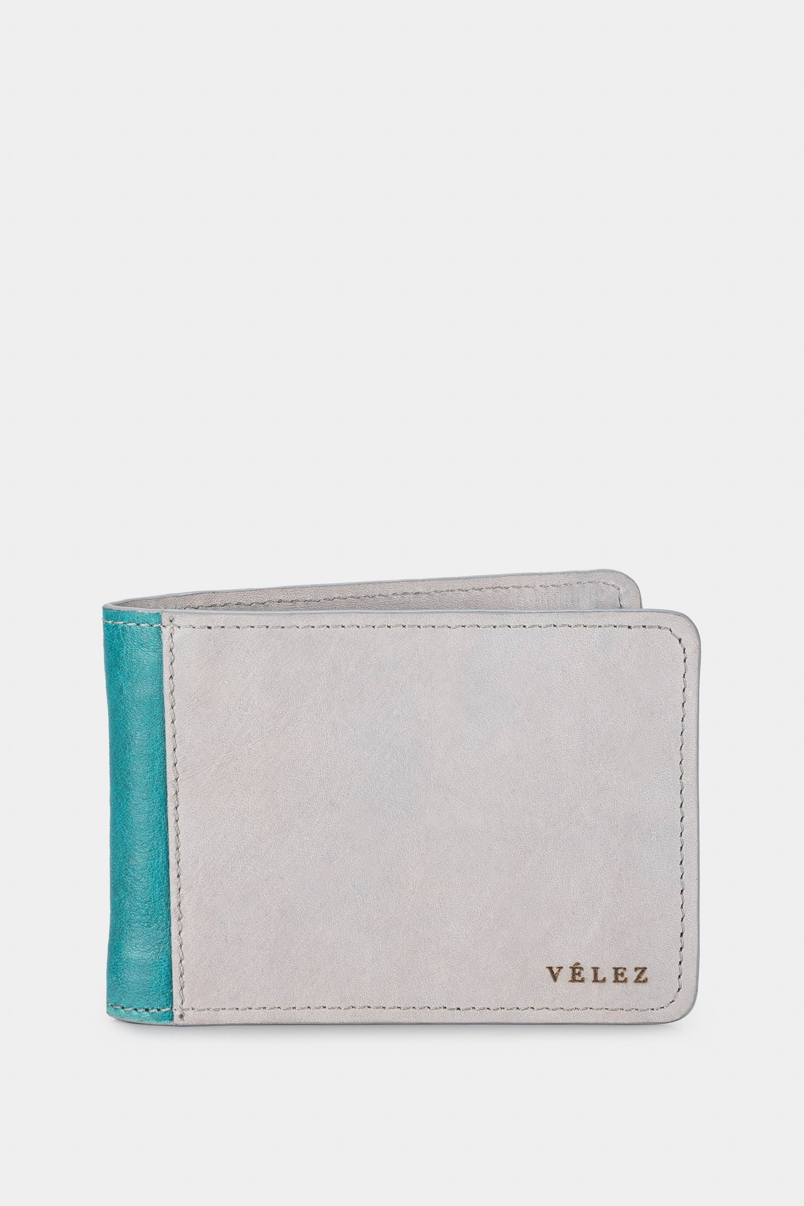 Lunar Leather Wallet for Men with Color Contrast