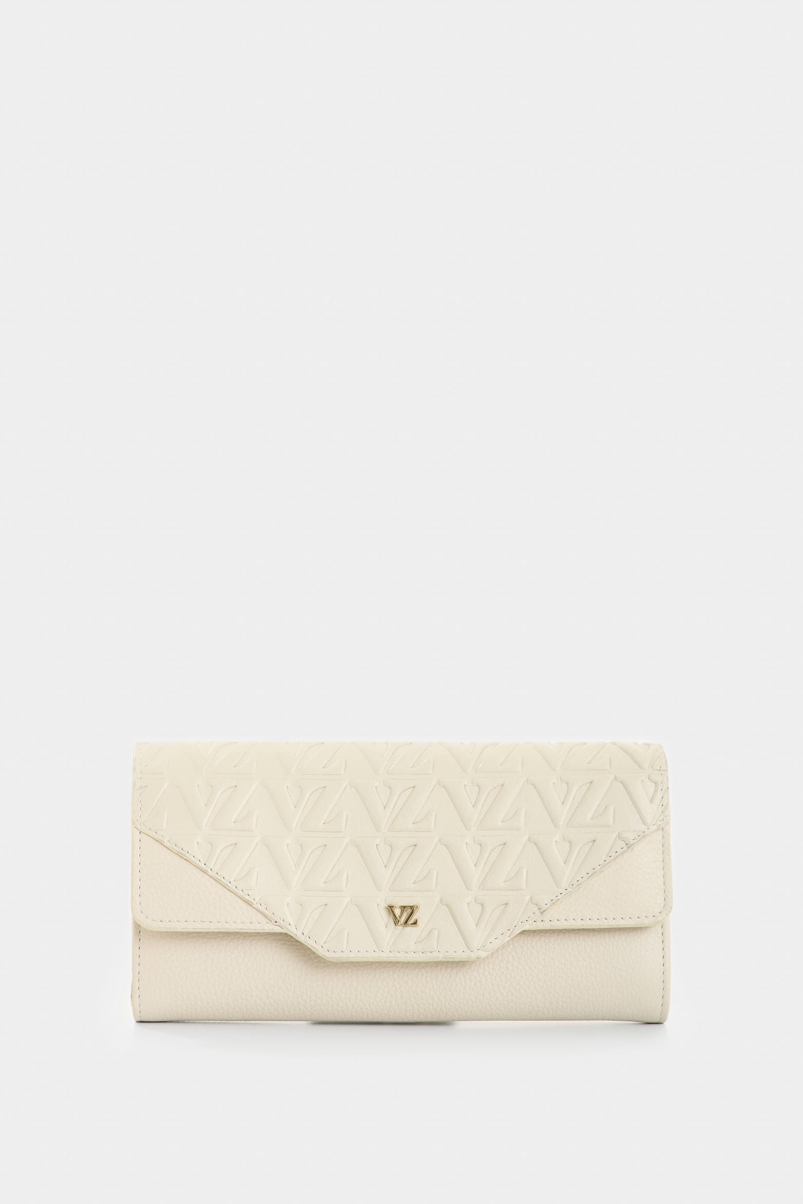 Women's Damasco Leather Checkbook Holder Monogram