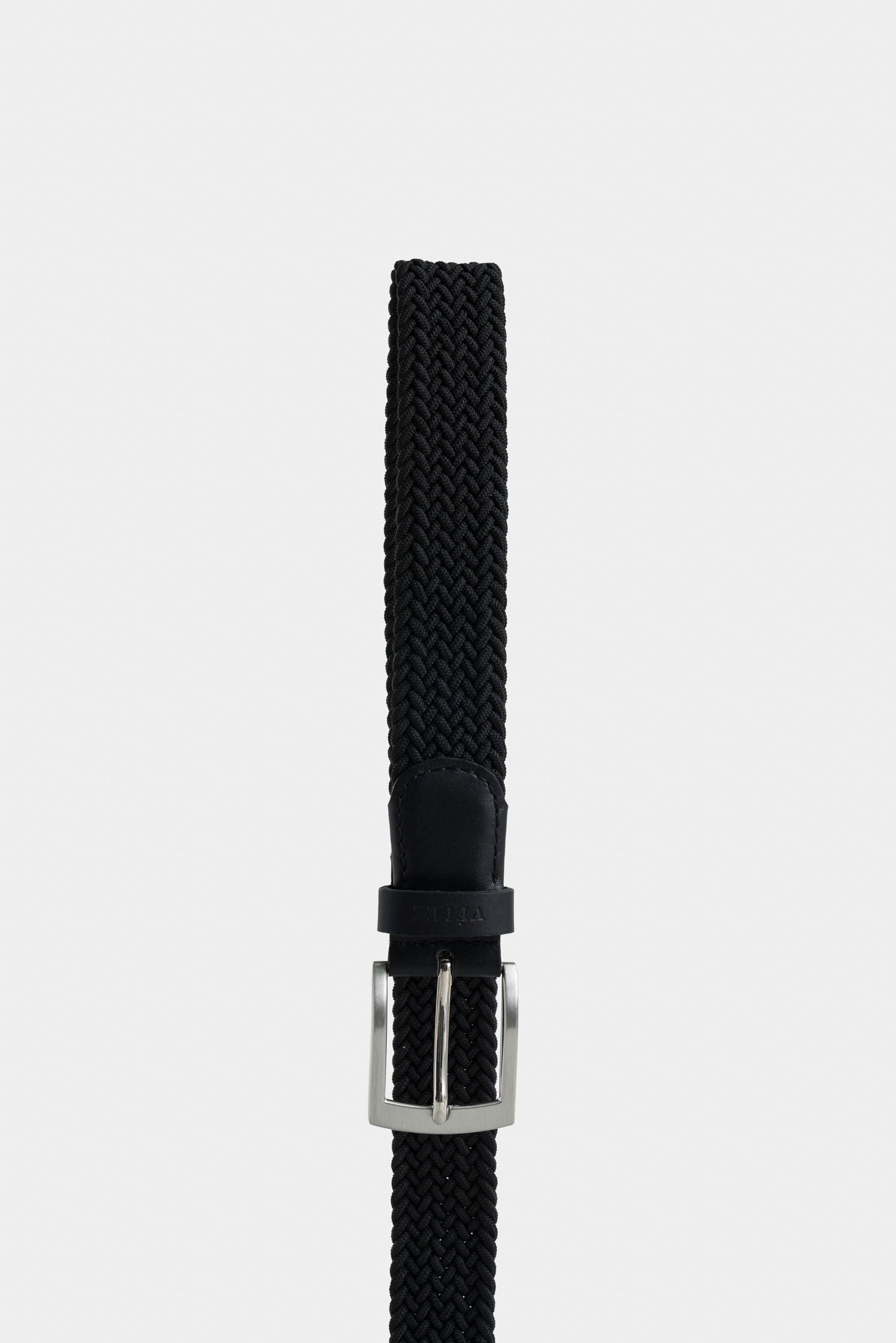 Single Face Leather Cord Belt for Men
