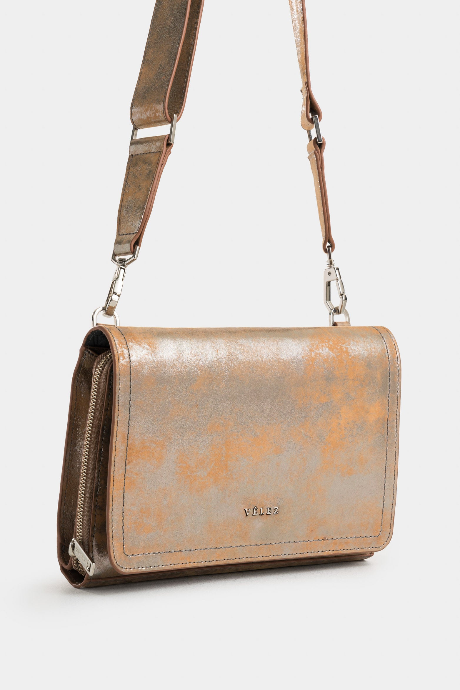 Abi 2.0 Folia Leather Bowling Bag for Women with Adjustable Strap