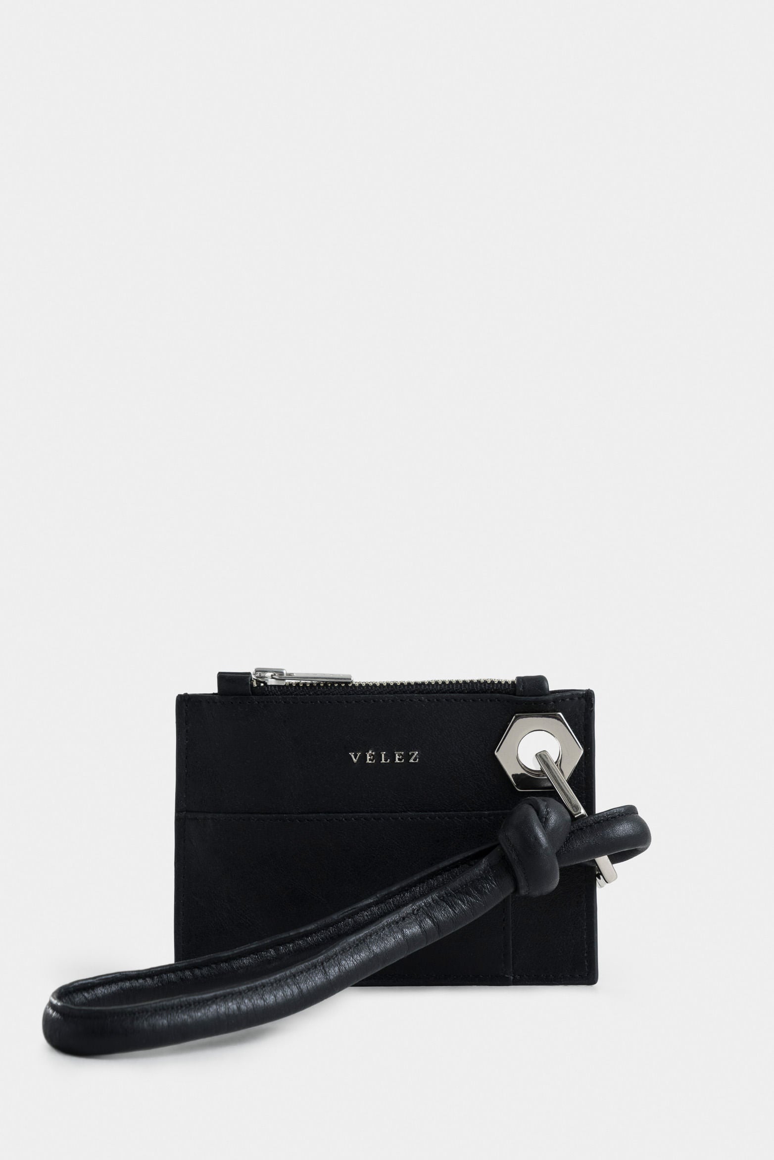 Elaine Leather Document Holder with Removable Handle for Women