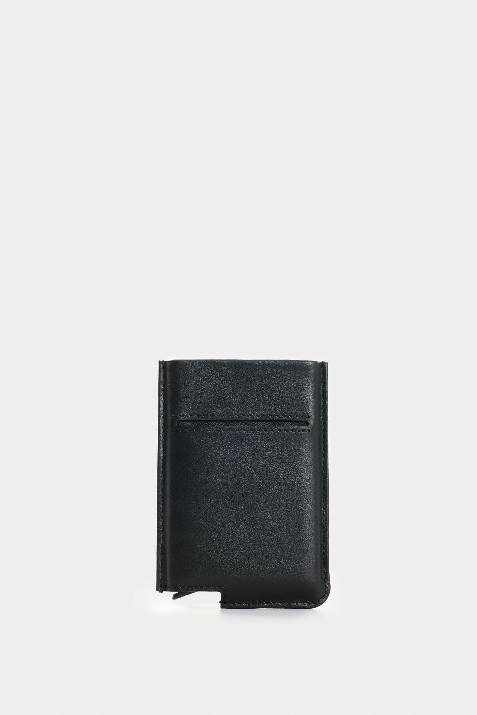 Miniwallet leather document holder for men