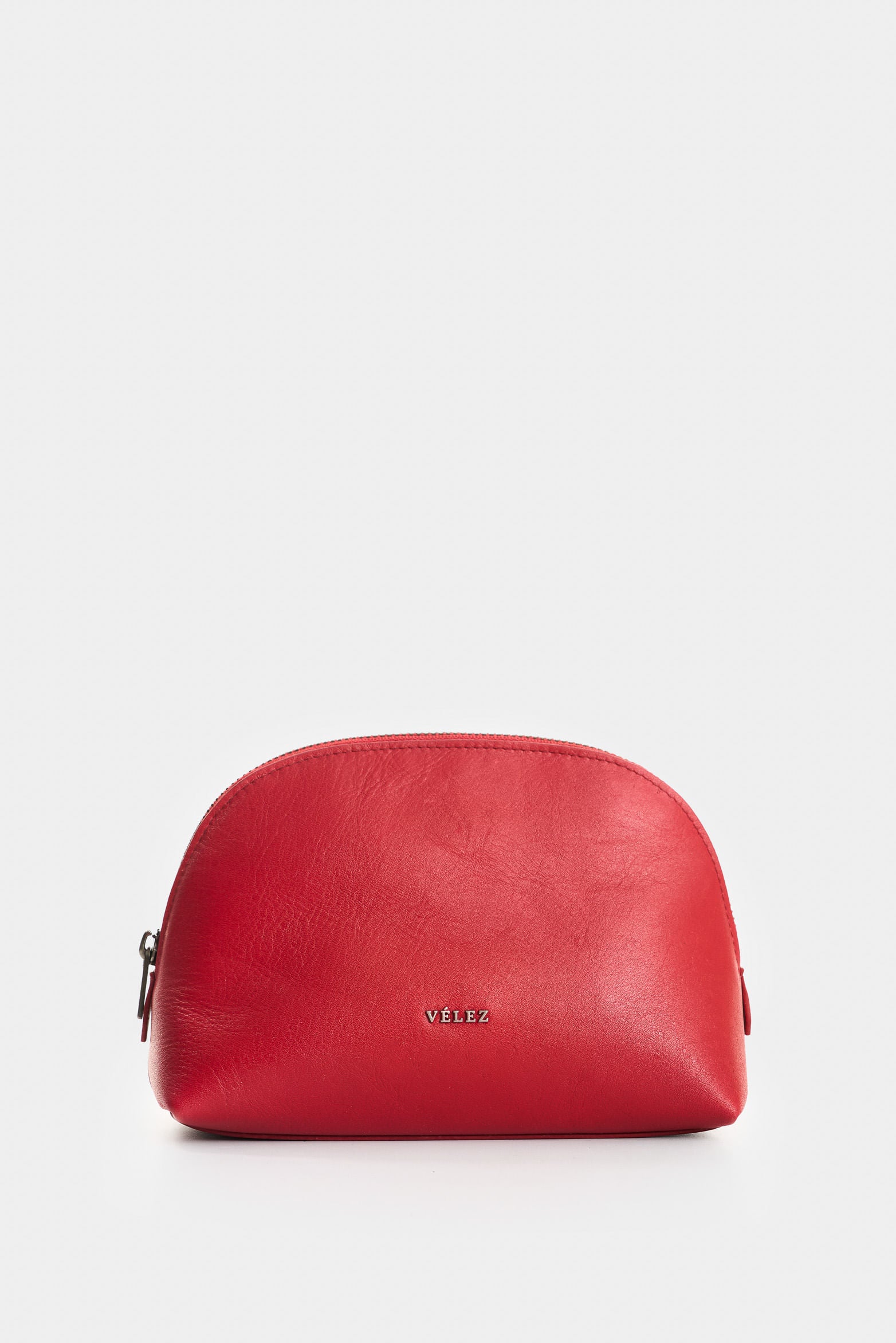 Nacre Leather Cosmetic Bag for Women