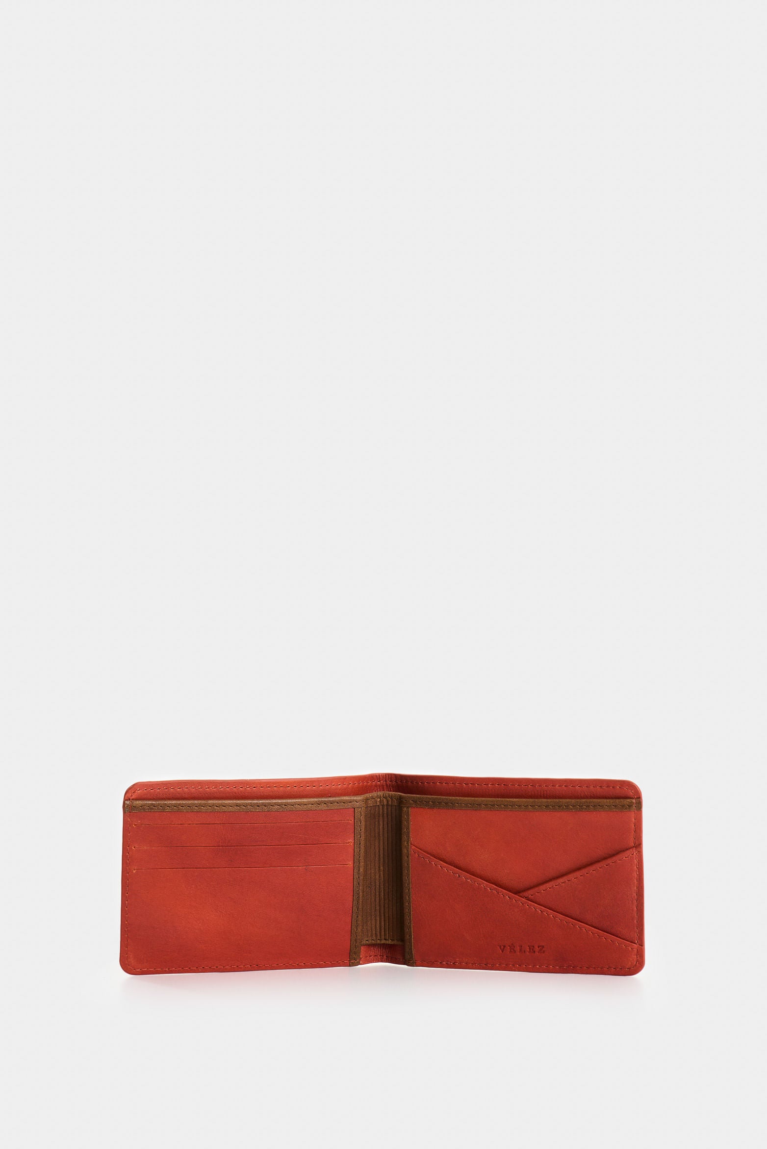 Men's Oasis Leather Wallet with Contrast Detail