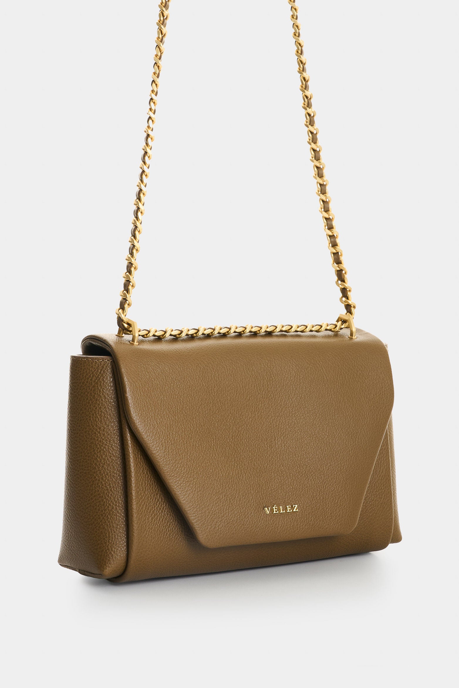Lili Leather Bowling Bag