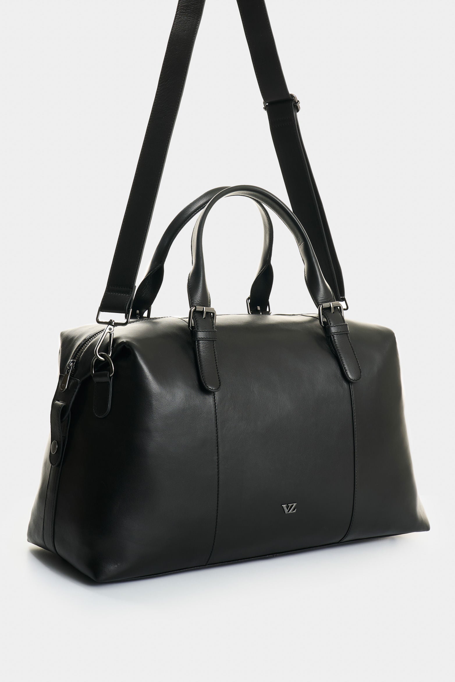 Bowling Flowers in Black Leather