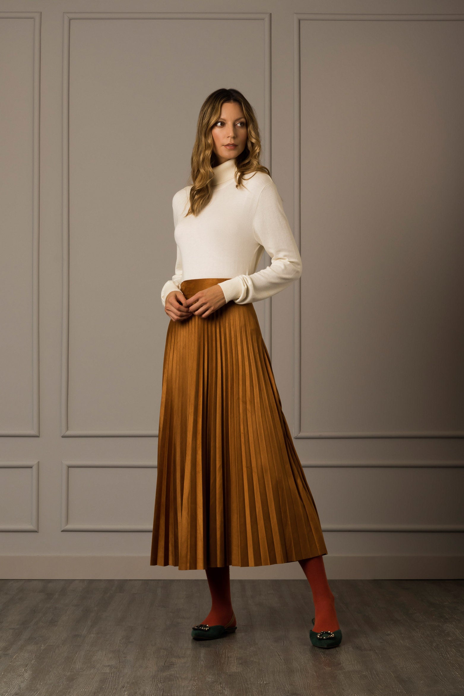 Women’s Soul Pleated Knit Skirt