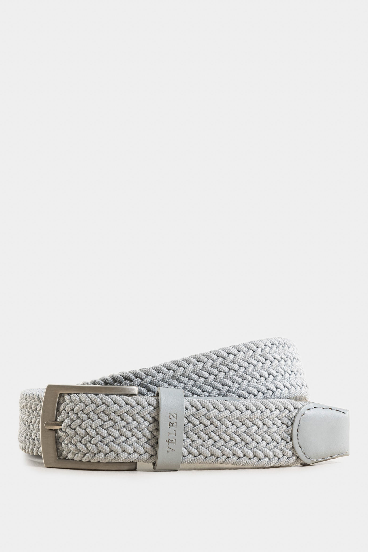 Single Face Leather Cord Belt for Men