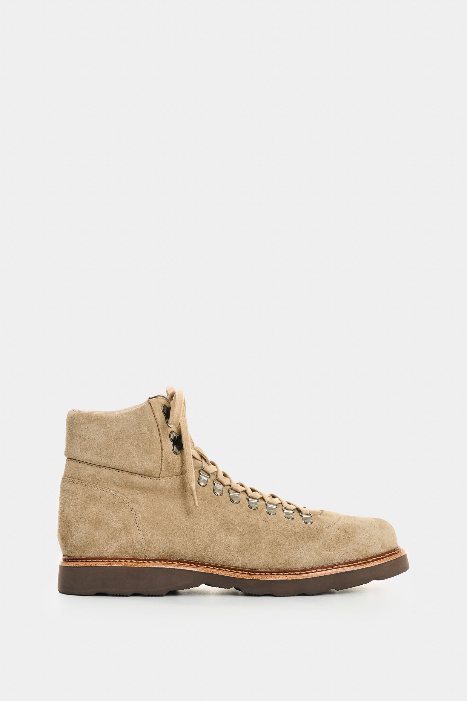 Suede Boots for Men Oak