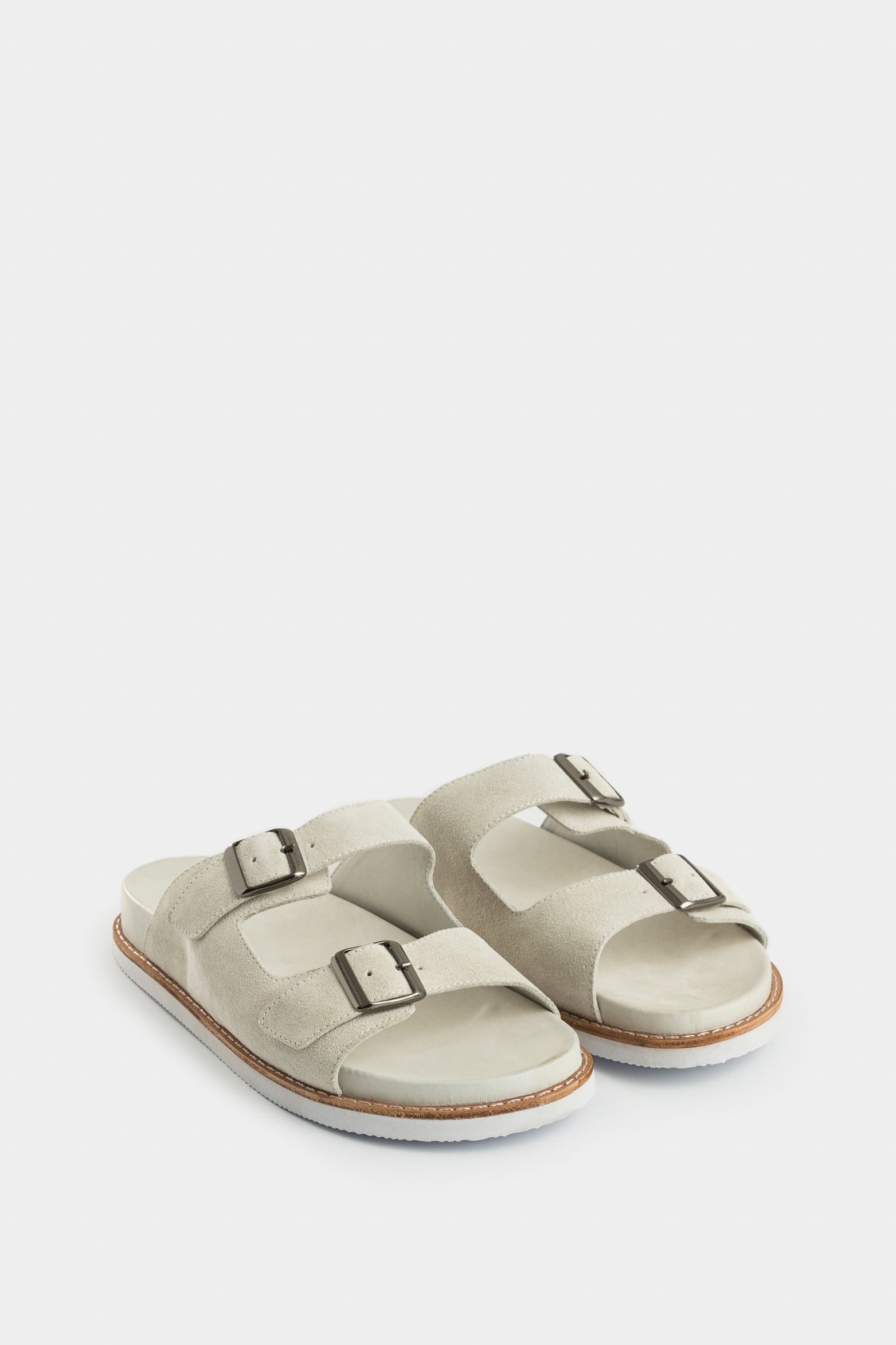 Tapir Flat Leather Sandals for Women with Adjustable Straps