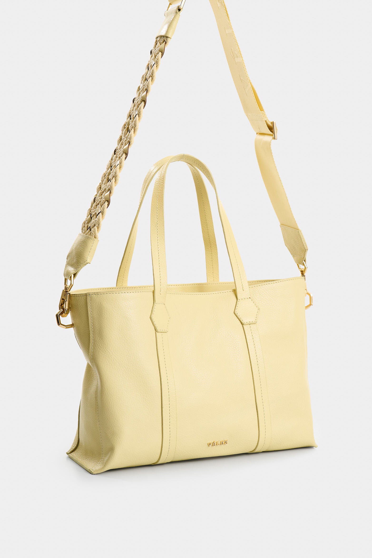 Women's Nectaria 2.0 Leather Bowling Bag with Braided Detail