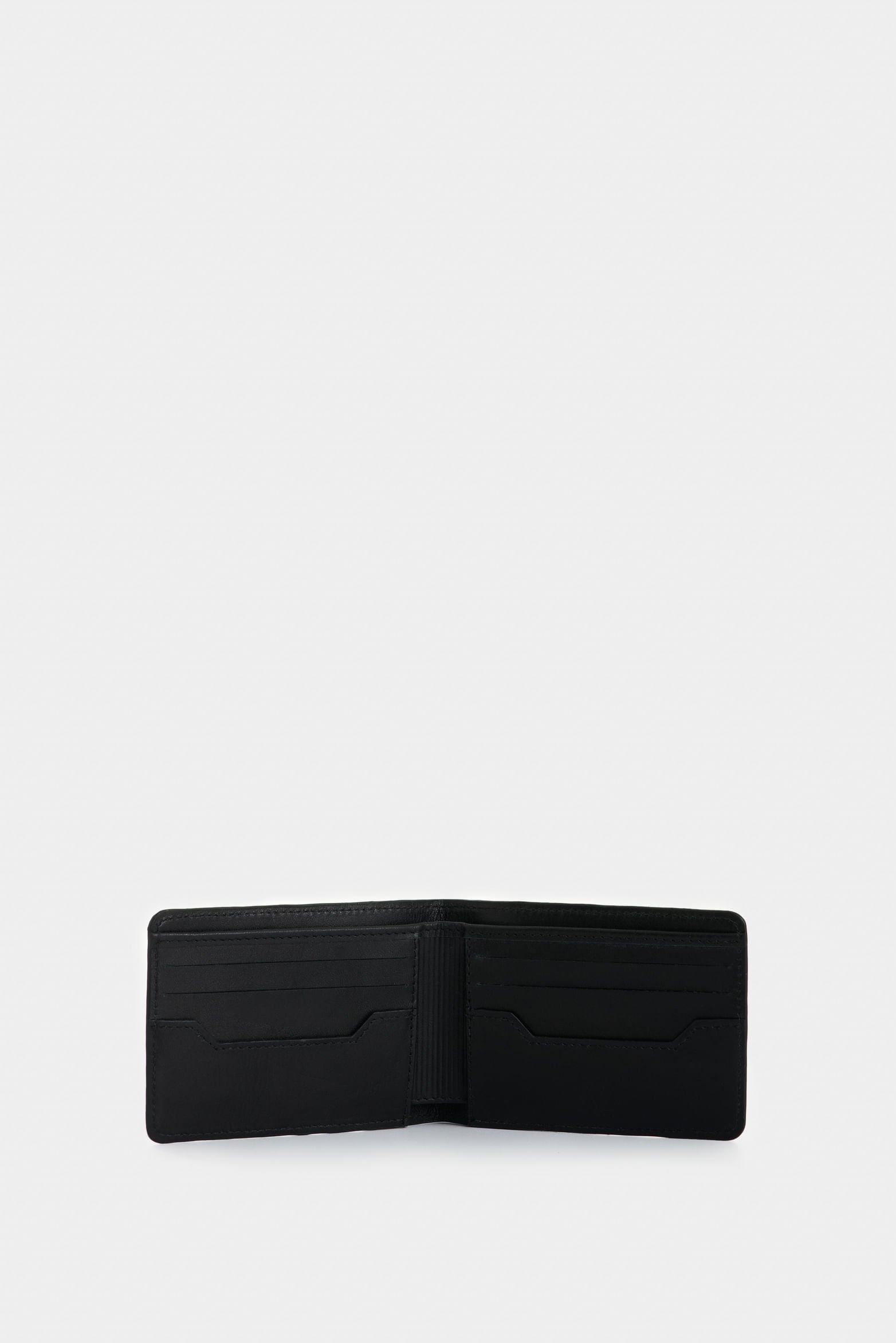 Alden Men's Leather Monogram Wallet