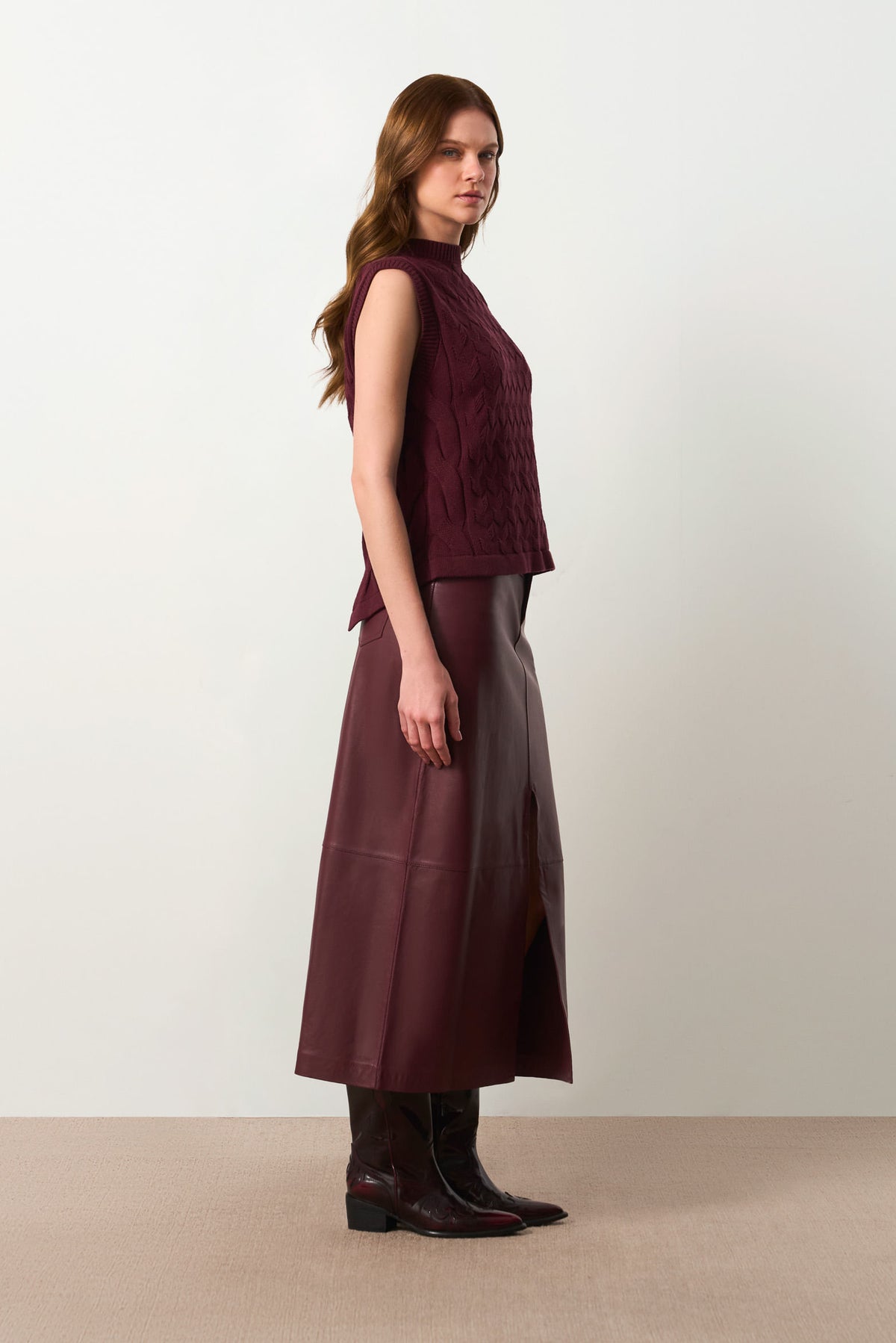 Knit vest for women Liana