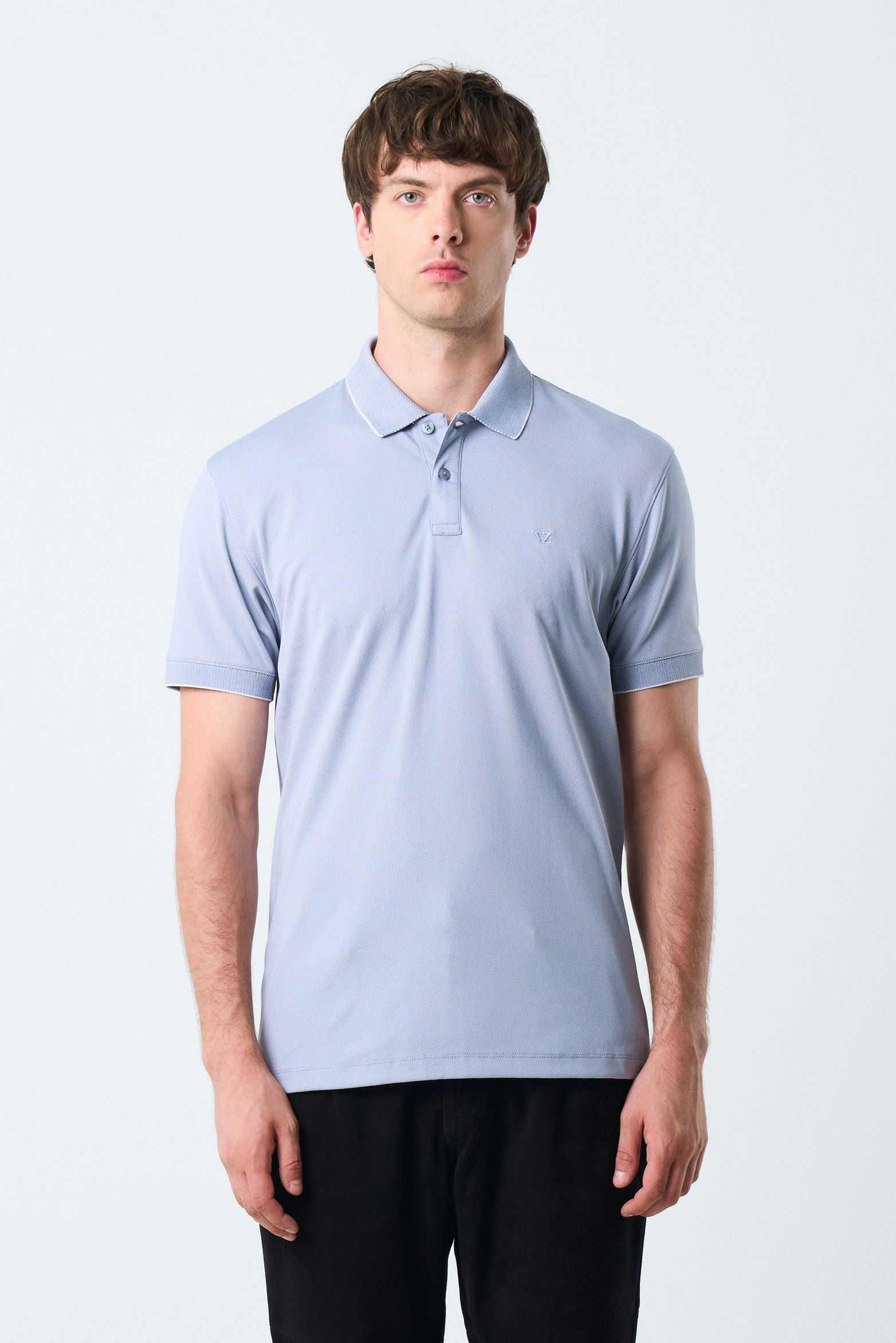 Solan Short Sleeve Polo for Men Semi Fitted