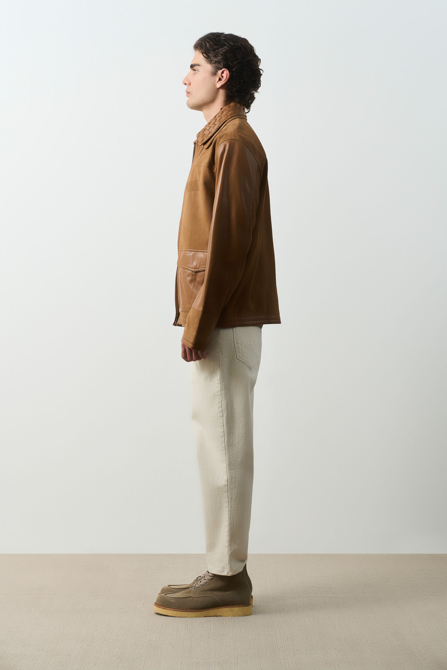 Nila 2 leather jacket for men