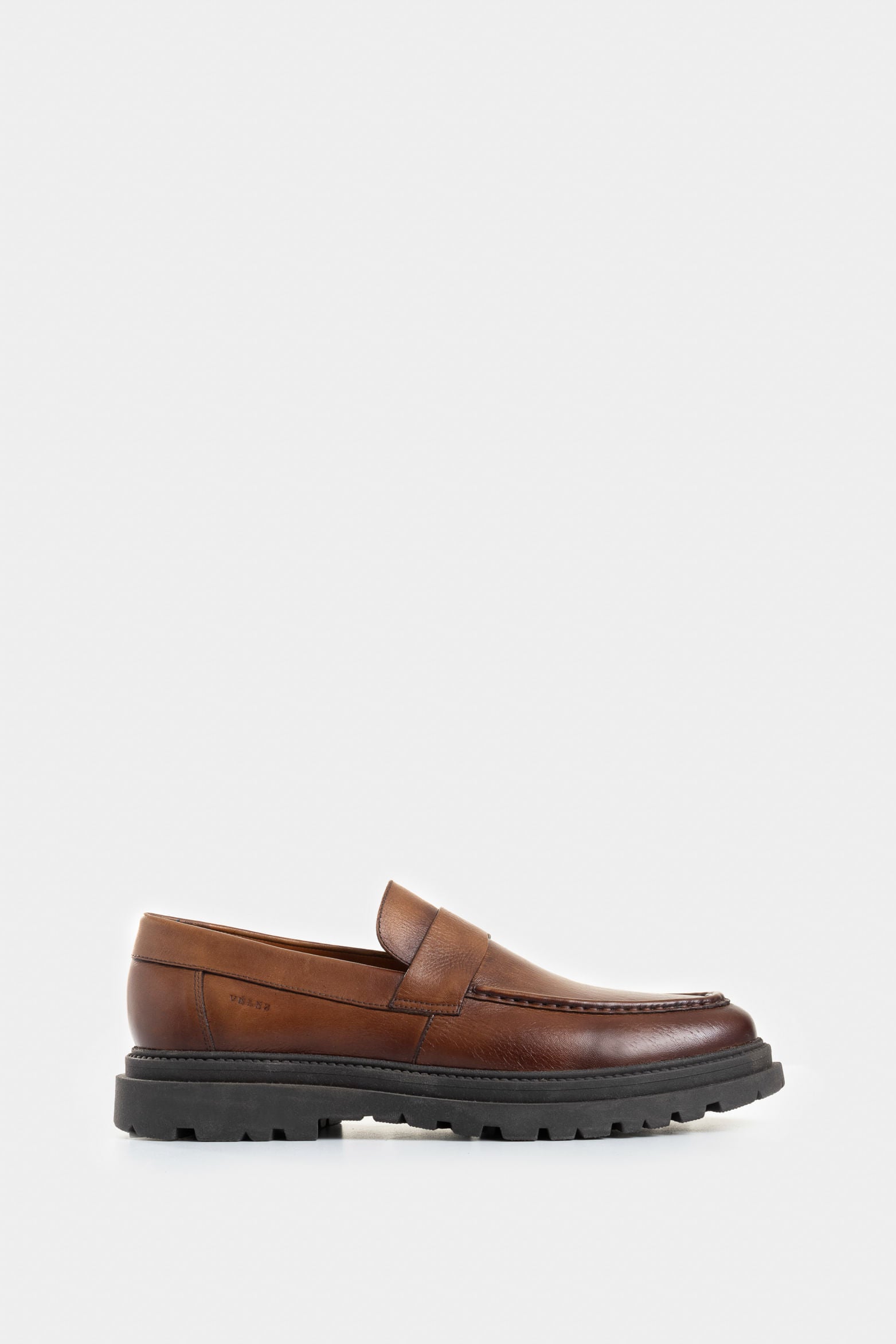 Sunny Leather Loafers for Women with Mask Detail