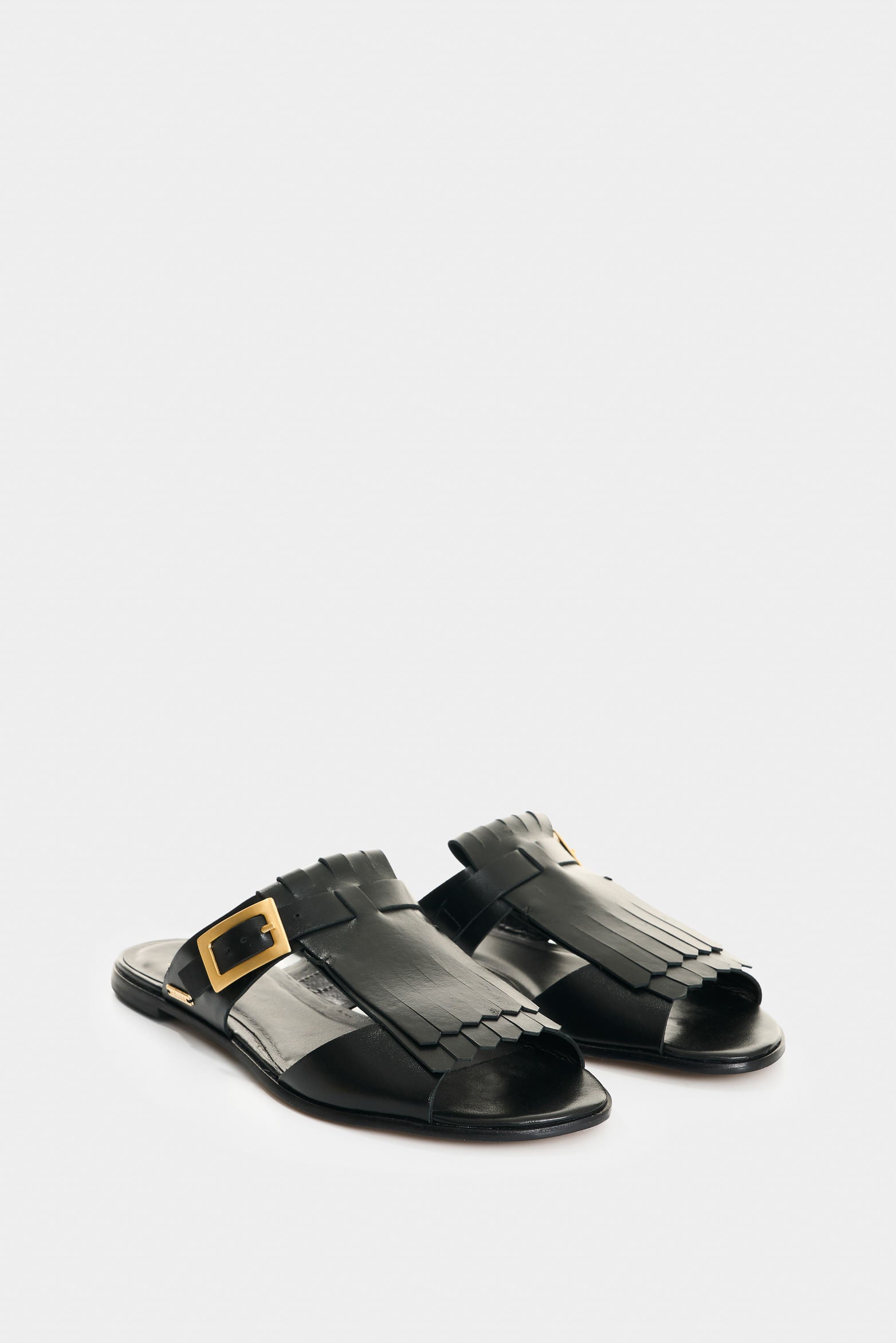 Leather Flat Sandals for Women Maras