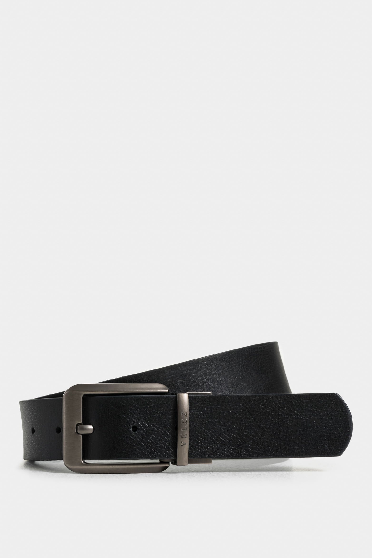 Arizona reversible leather belt for men with artisanal gradient finish