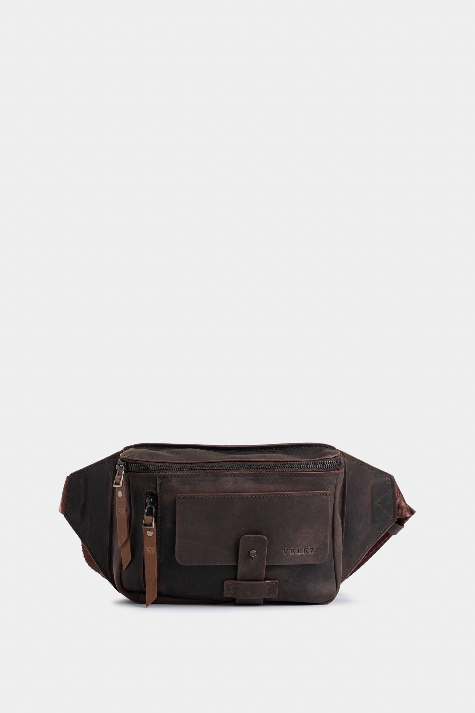 Tacubade casual vintage leather belt bag