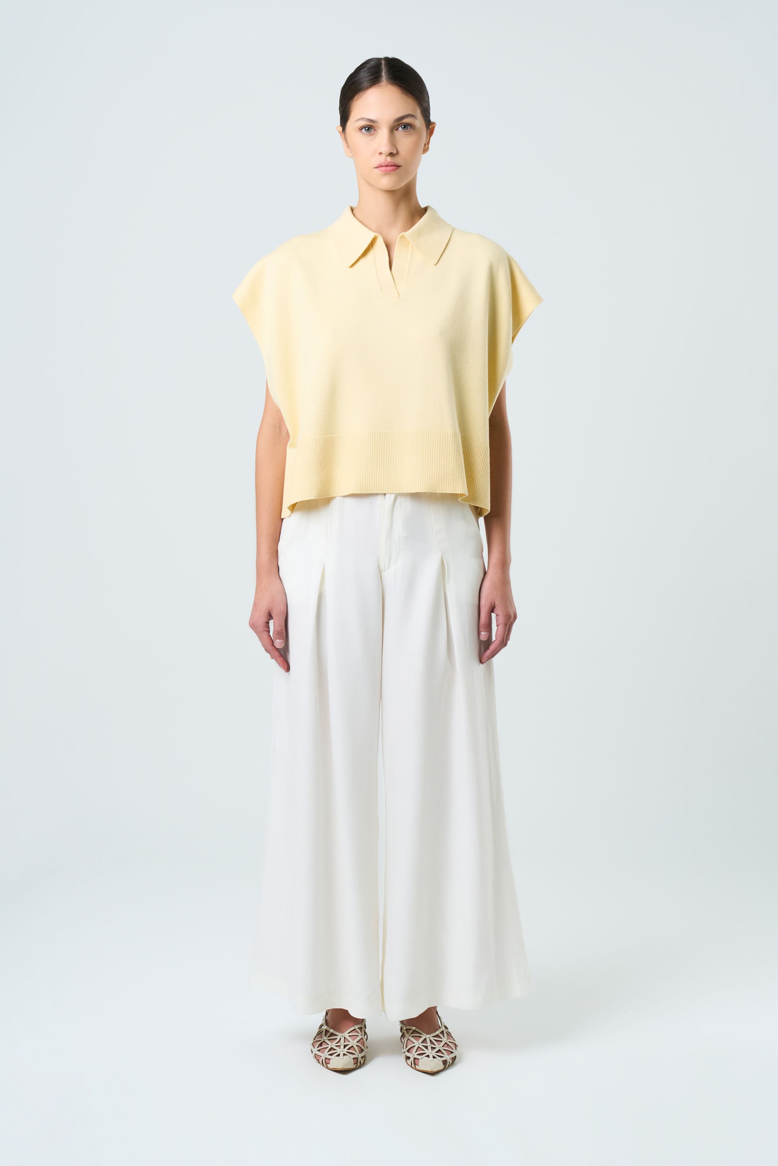 Caltha Palazzo Pants for Women with Relaxed Fit