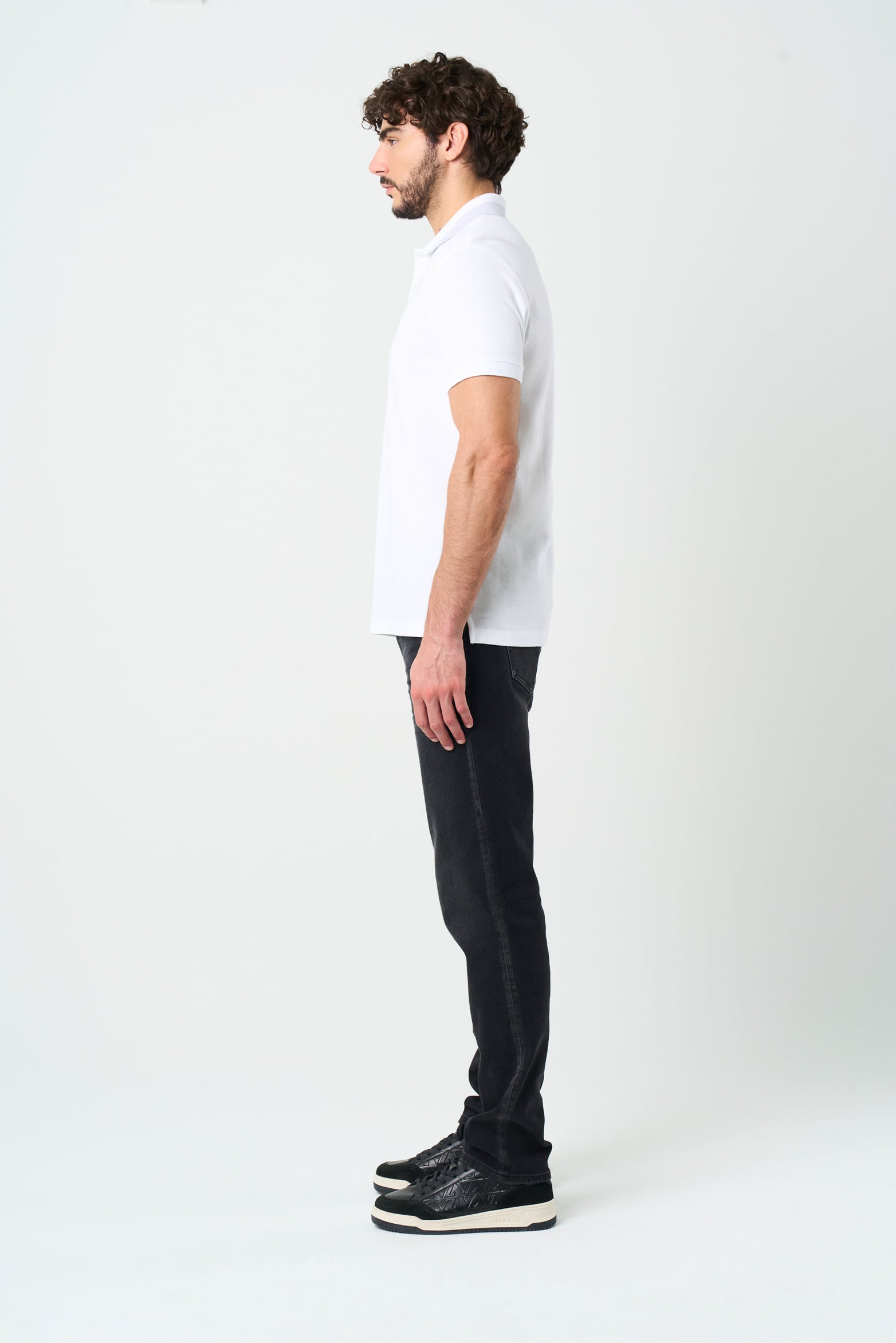 Short Sleeve Cotton Oroa Polo for Men