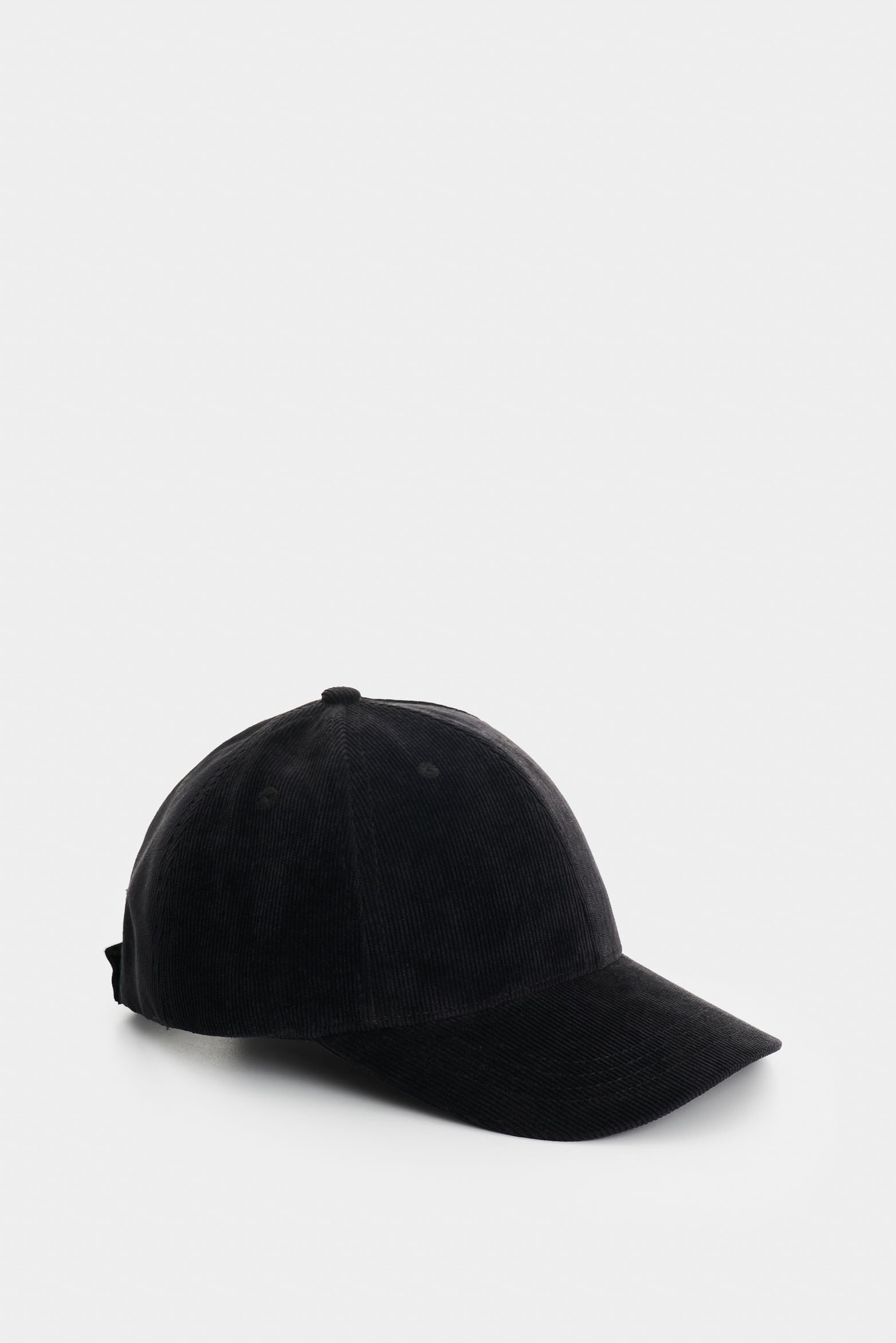 Borges 2 trucker cap in corduroy for men with curved brim