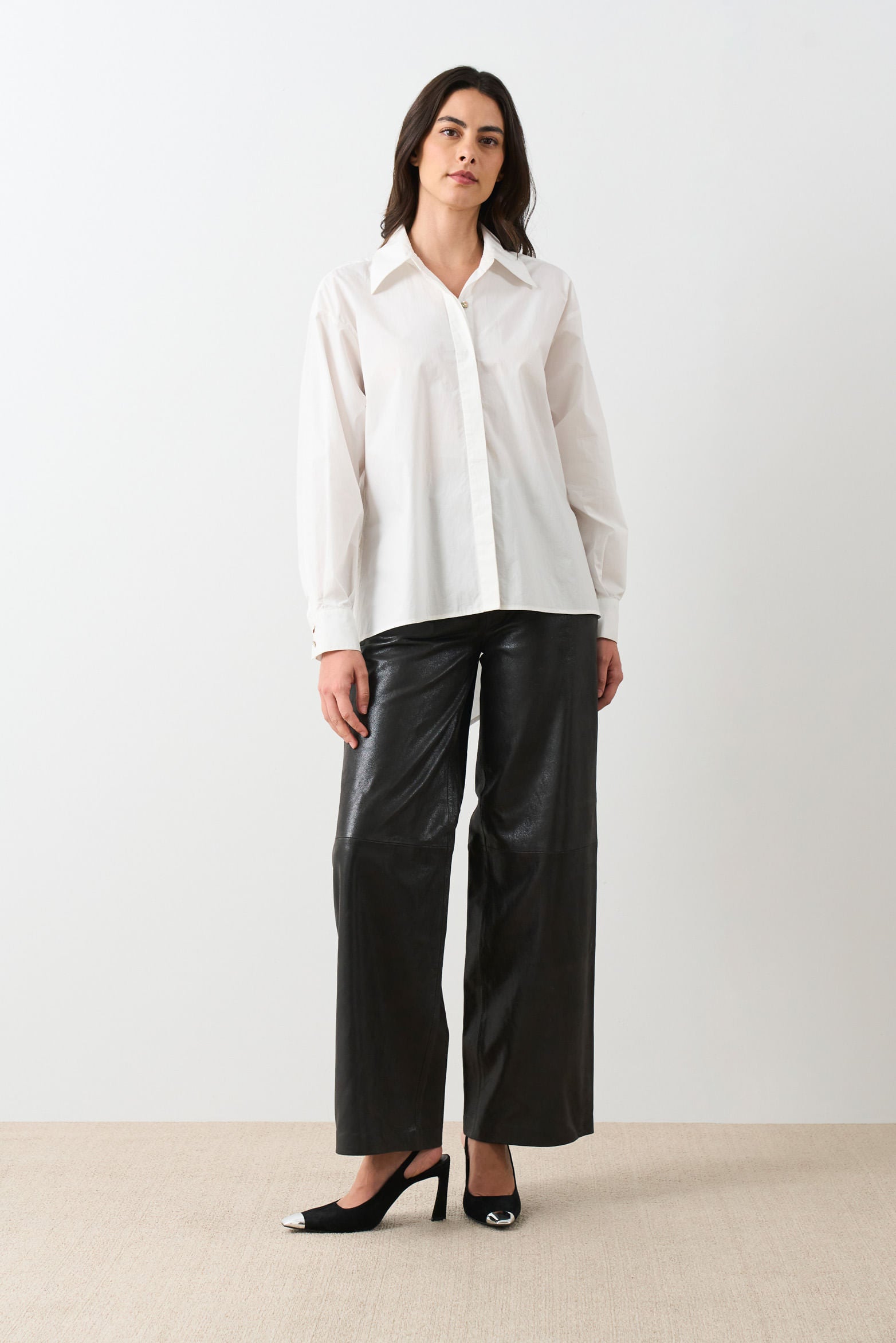 Women’s Astra Oversized Long-Sleeve Shirt