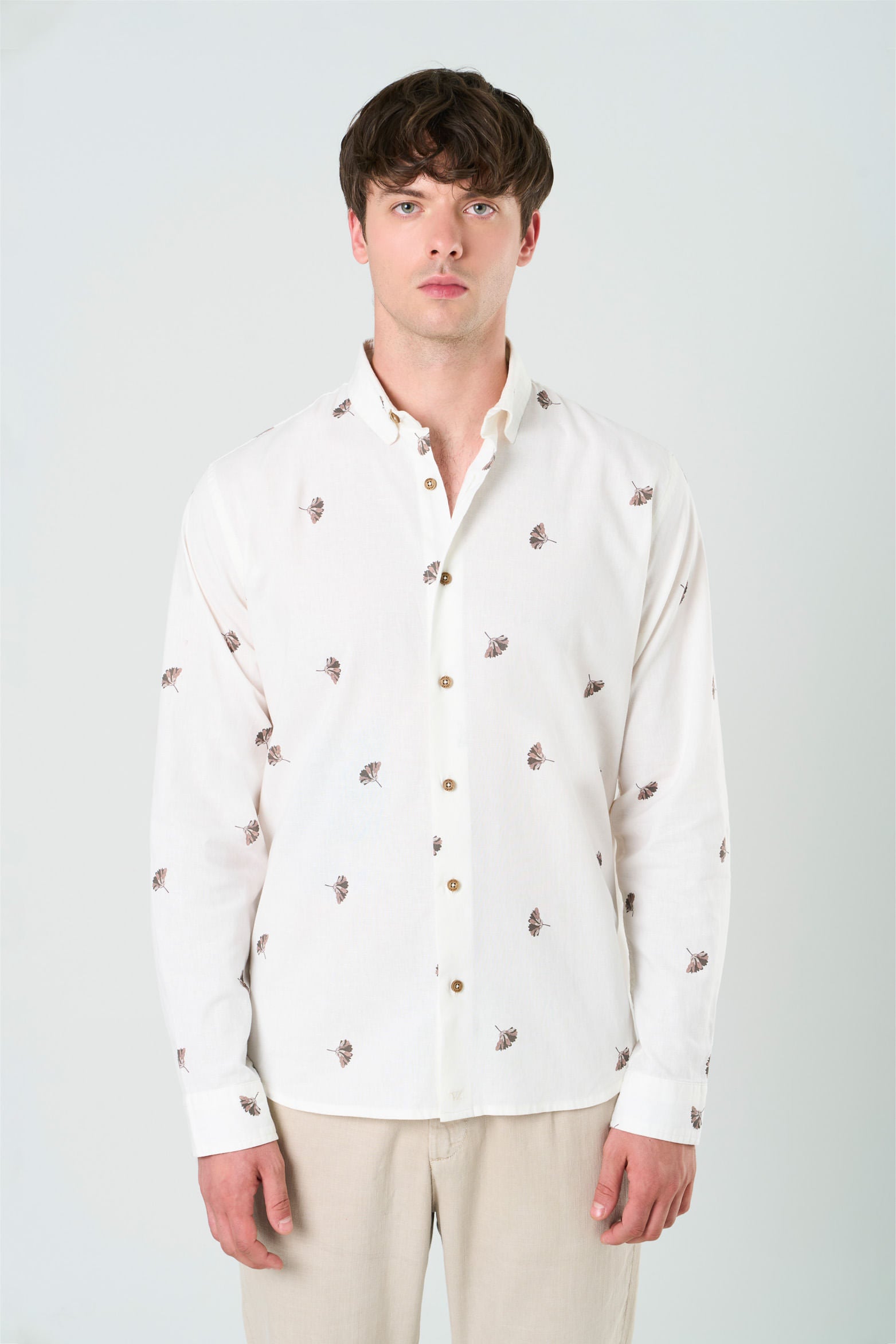 Men’s Sienna Long-Sleeve Shirt Semi-Fitted