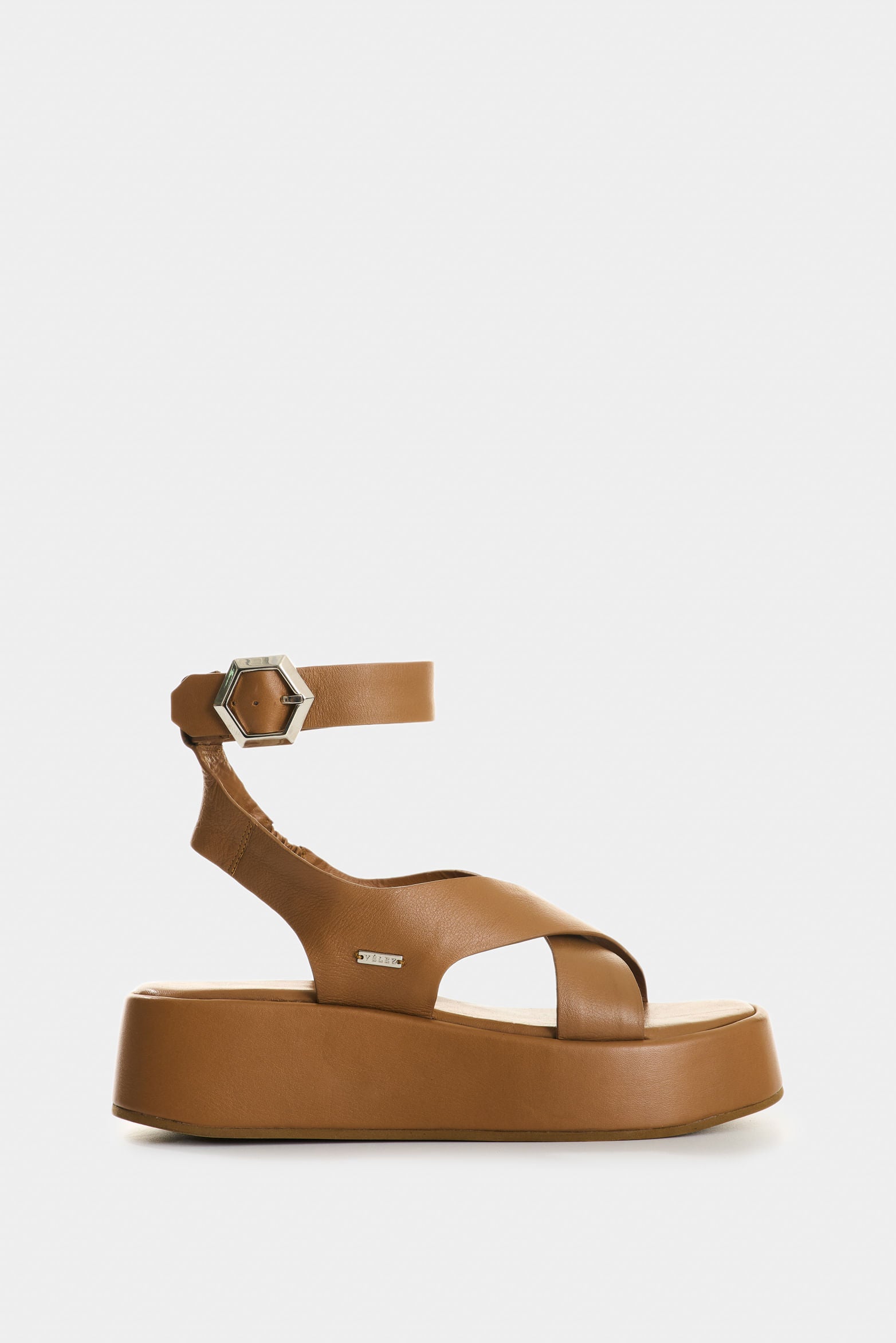 Mentha Leather Platform Sandals for Women