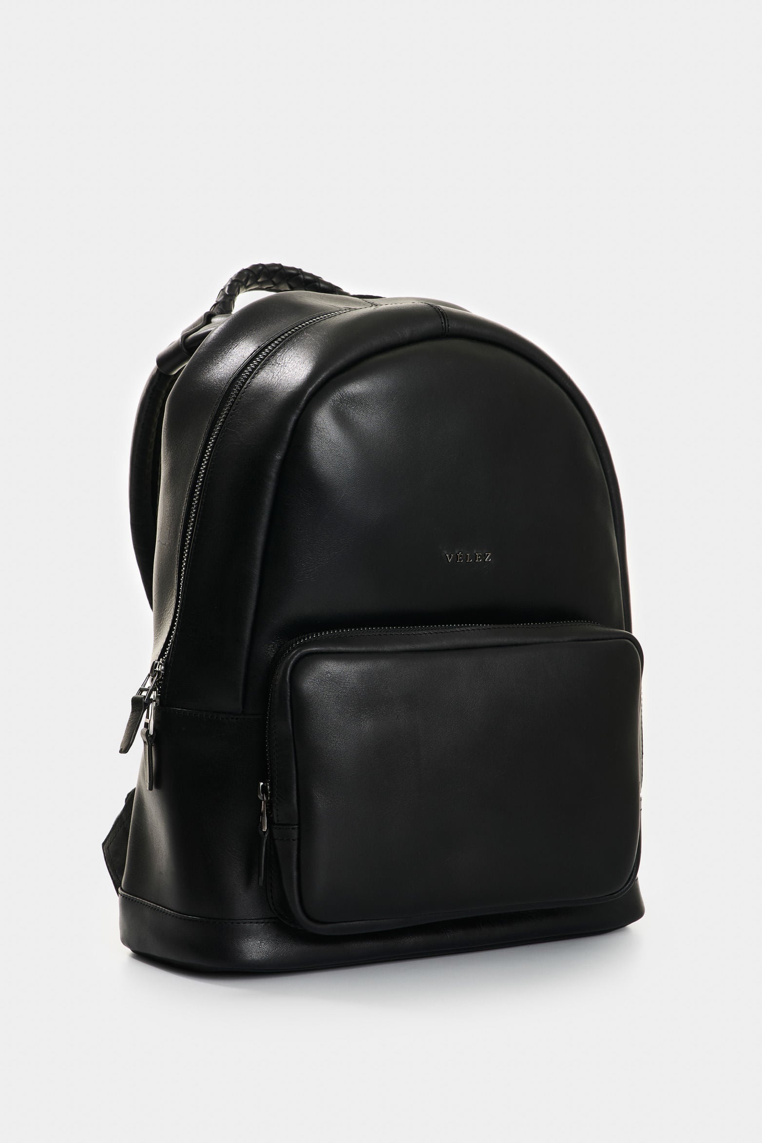 Men’s Bolet Smooth Leather Backpack Vintage Effect