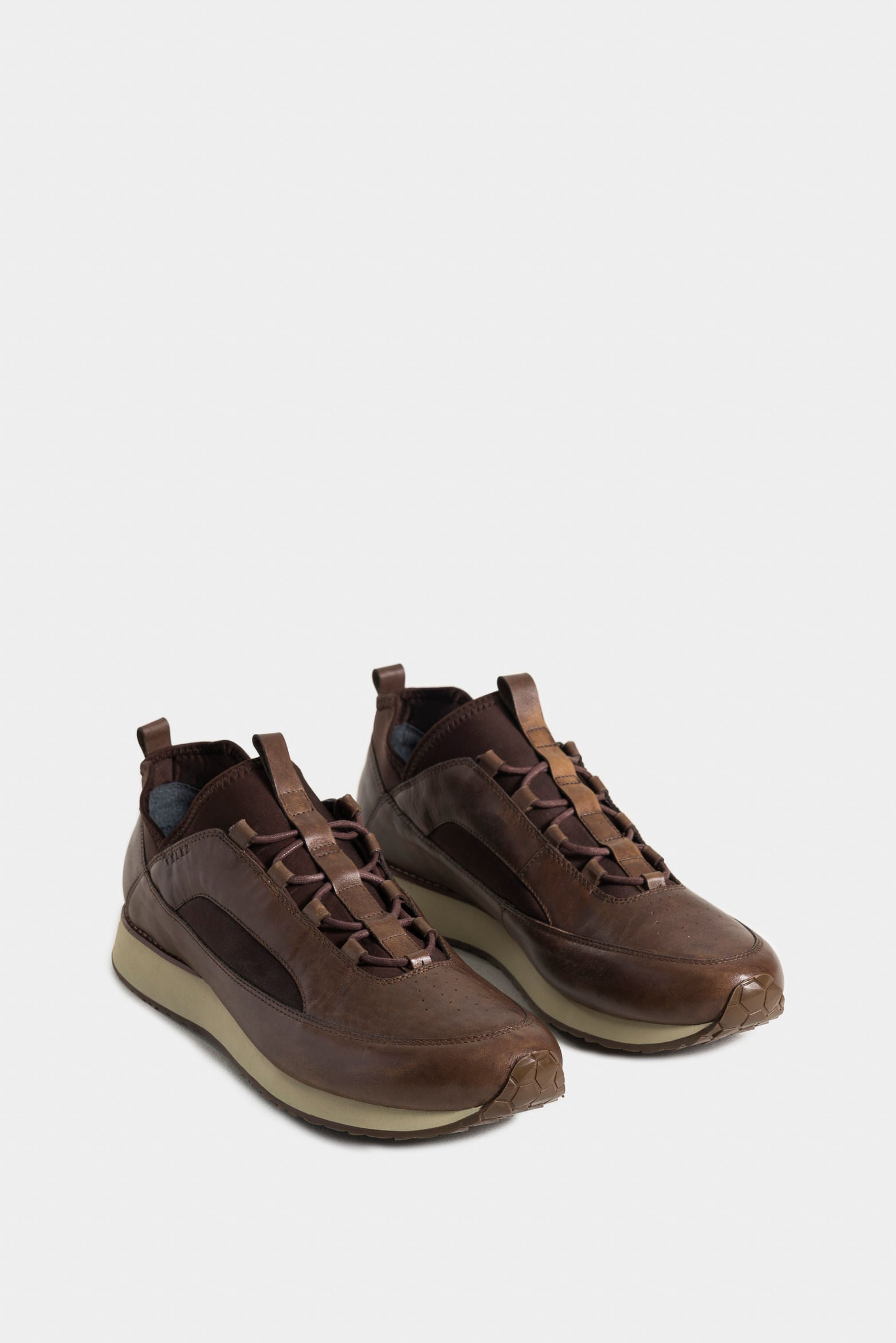 Men's Neo 2 Leather Sneakers with Laser Perforations