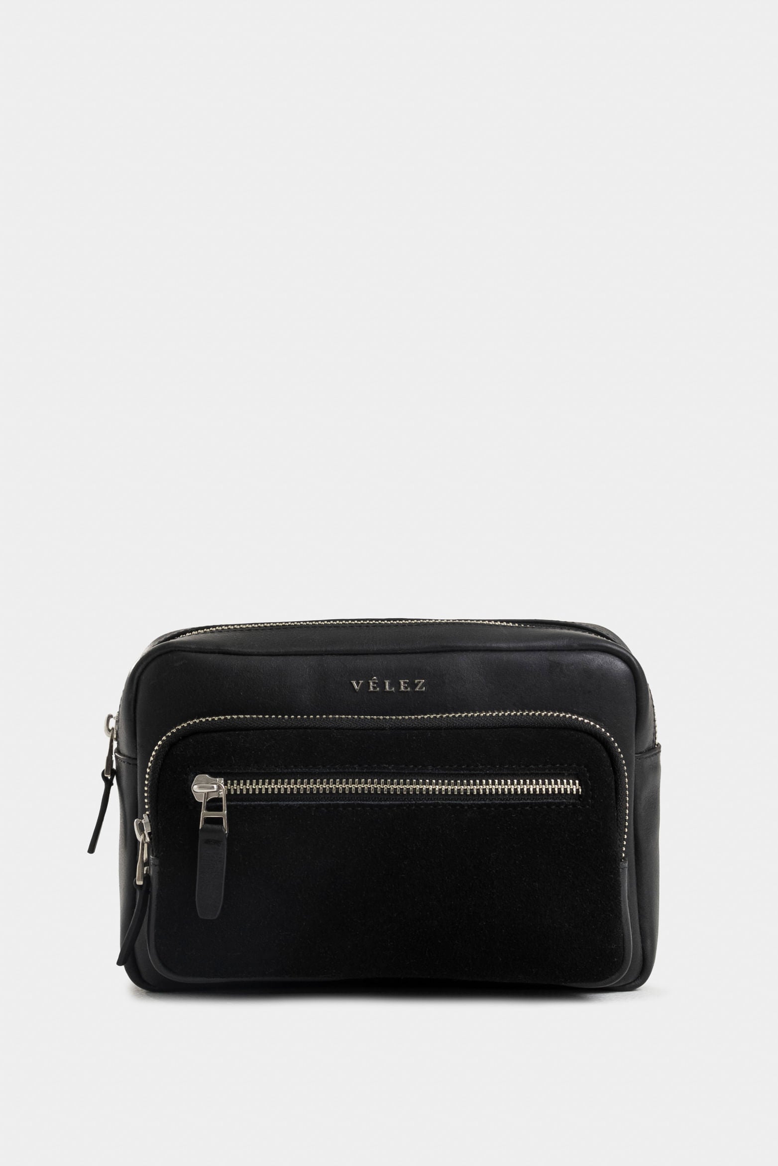 Bright Leather Hands-Free Bag for Men with Black Padded Detail