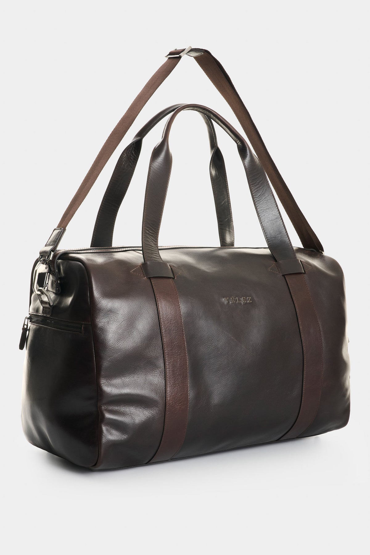 Men's Esencia Leather Bowling Bag