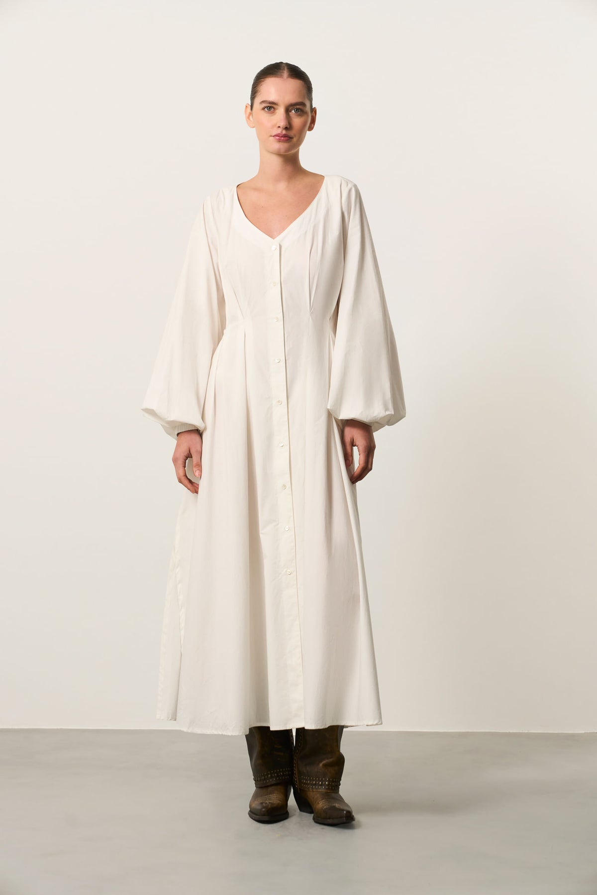 Women's Sinú Maxi Long-Sleeve Dress