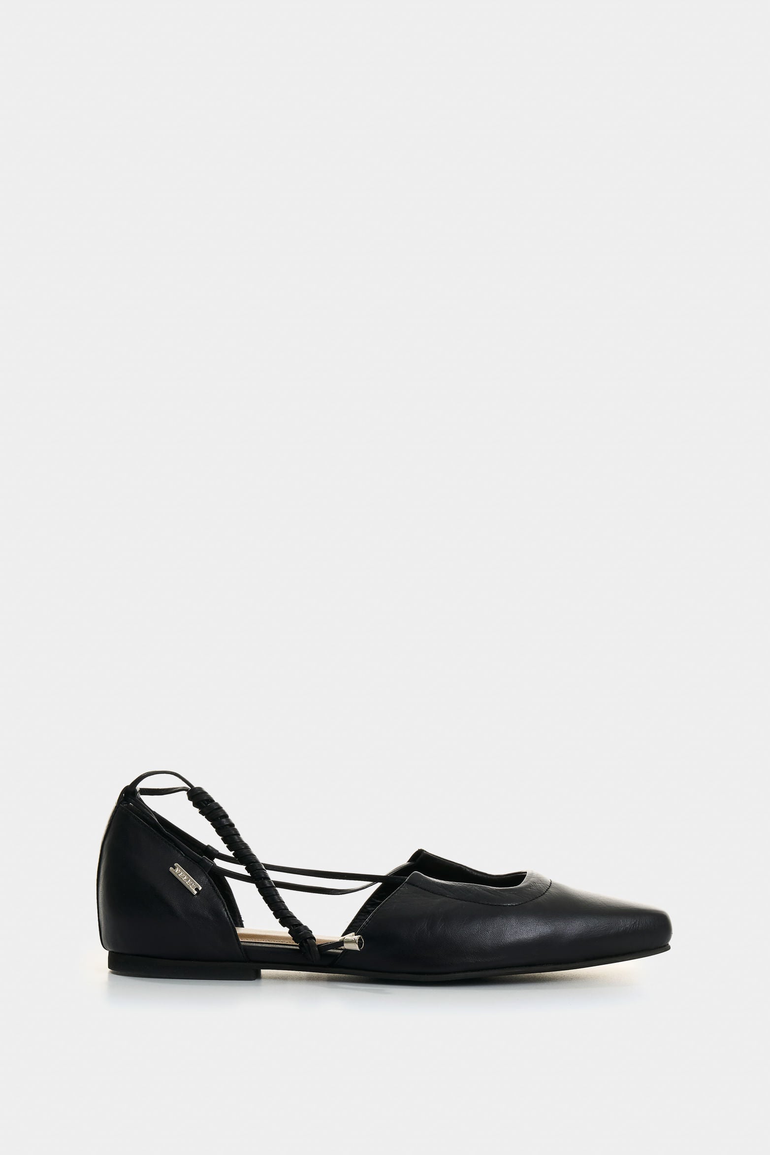 Moon Leather Ballet Flats for Women