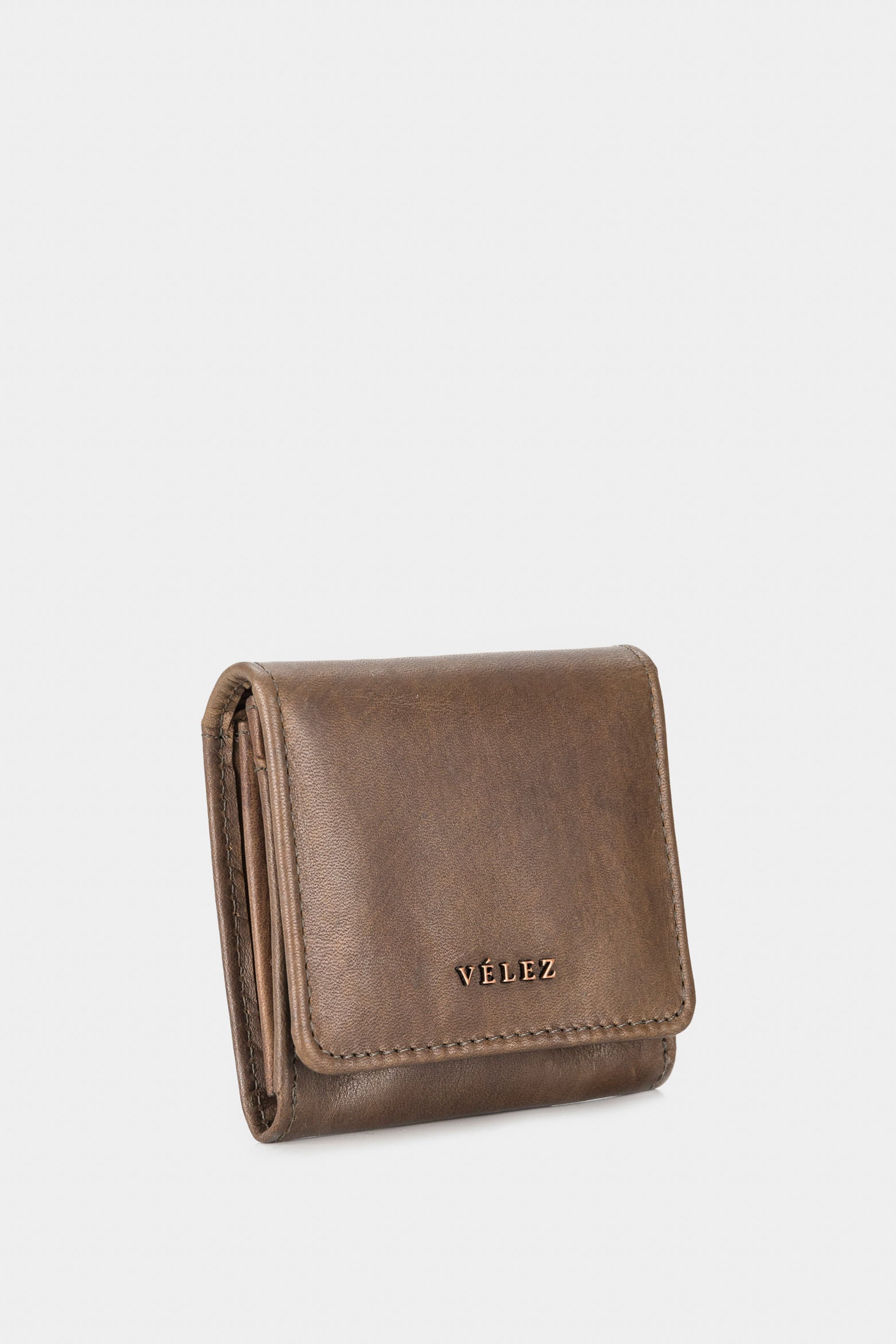 Rustic Leather Coin Purse for Men with Belt Passer