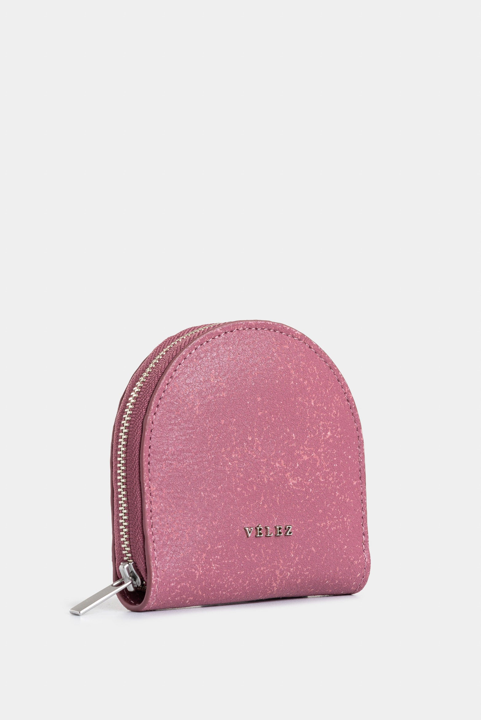 Florence Leather Coin Purse for Women Cracked Finish