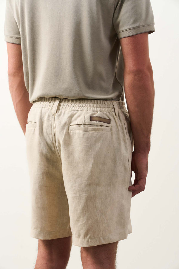 Bélgica linen bermuda shorts for men
