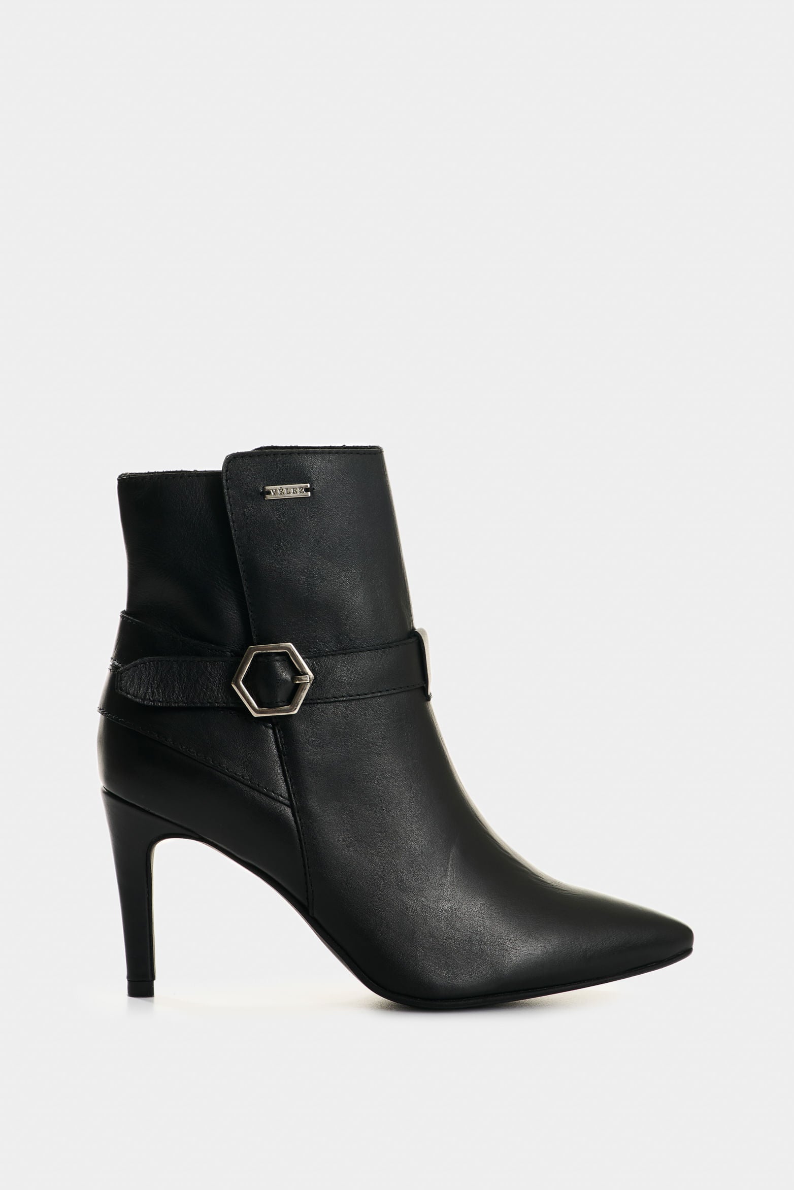 Calix Leather Ankle Boots for Women Office Silhouette