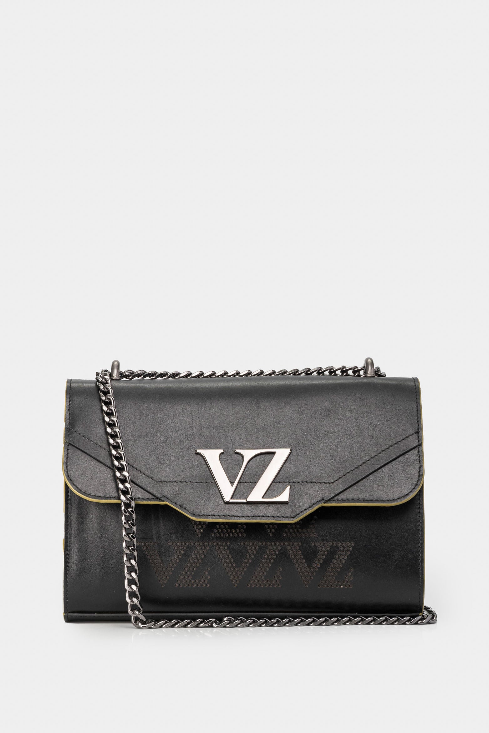 Women’s Lili Leather Bowling Handbags with VZ Monogram