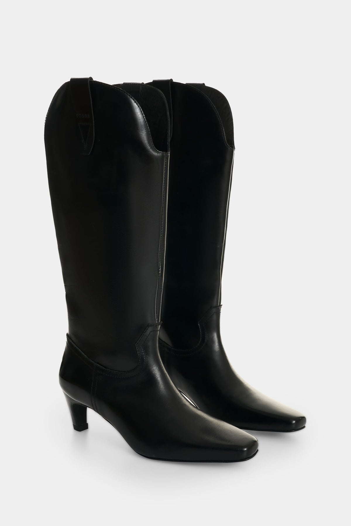 Leather western boot for women Rio